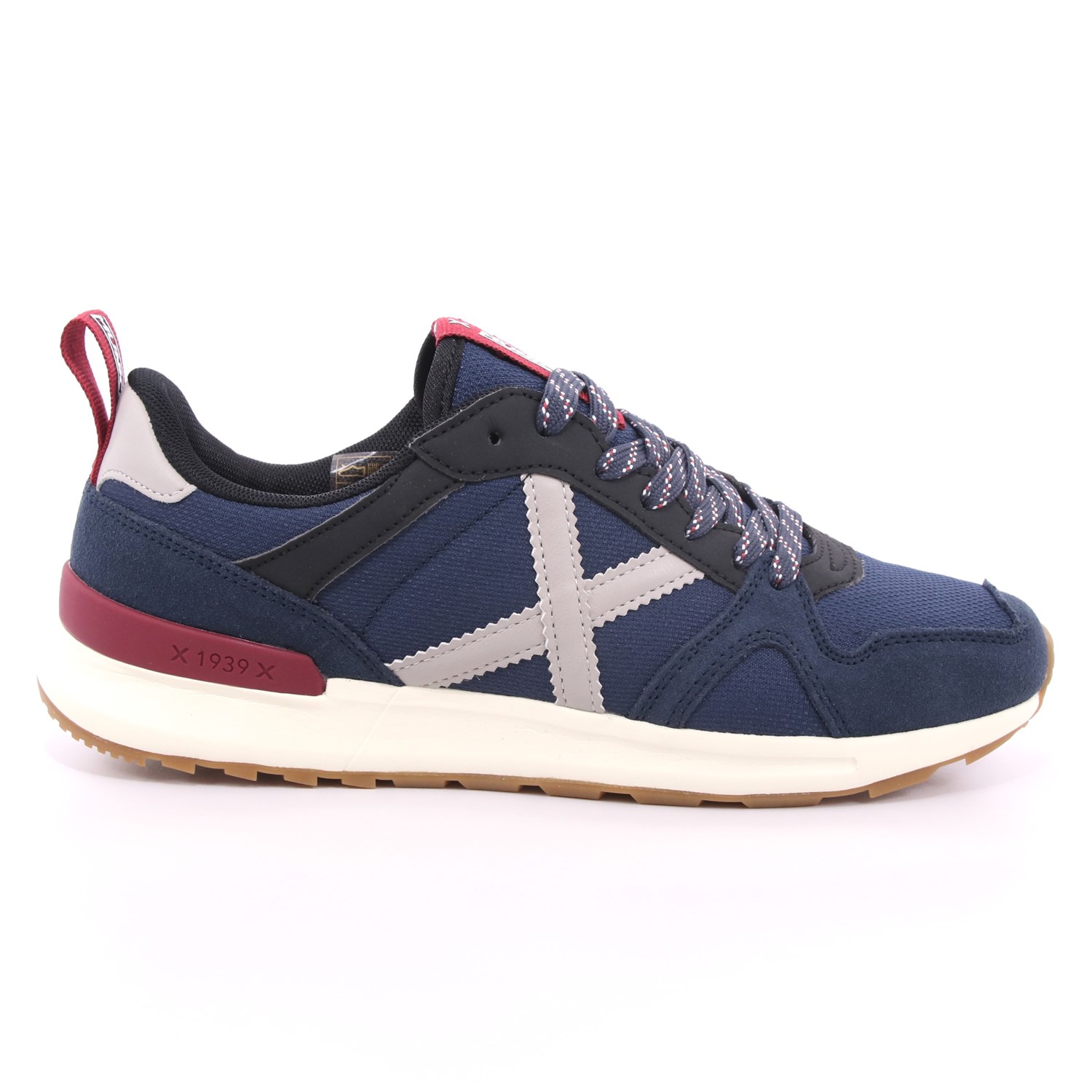 Scarpa Allacciata Munich Uomo Blu Scarpa Allacciata Munich Uomo Blu Scarpe 31 - 8410043