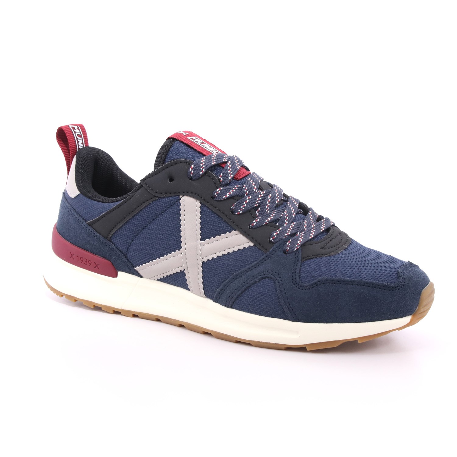 Scarpa Allacciata Munich Uomo Blu Scarpa Allacciata Munich Uomo Blu Scarpe 31 - 8410043