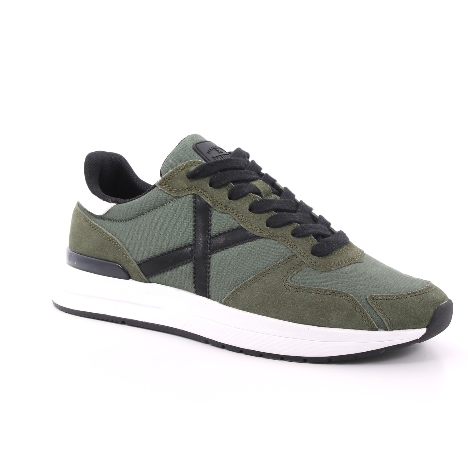 Scarpa Allacciata Munich Uomo Verde Scarpa Allacciata Munich Uomo Verde Scarpe 32 - 8904009