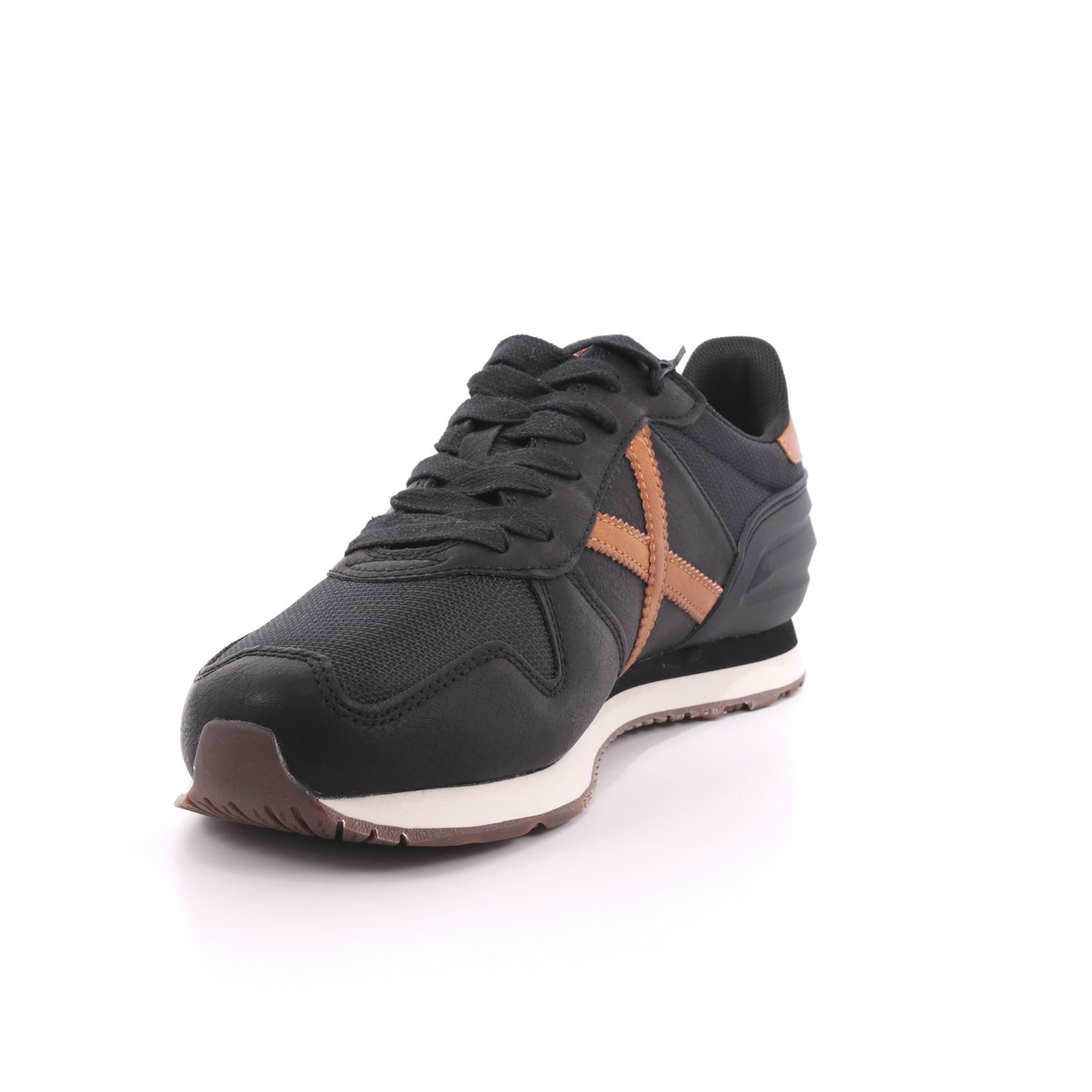 Scarpa Allacciata Munich Uomo Nero Scarpa Allacciata Munich Uomo Nero Scarpe 35 - 8620384