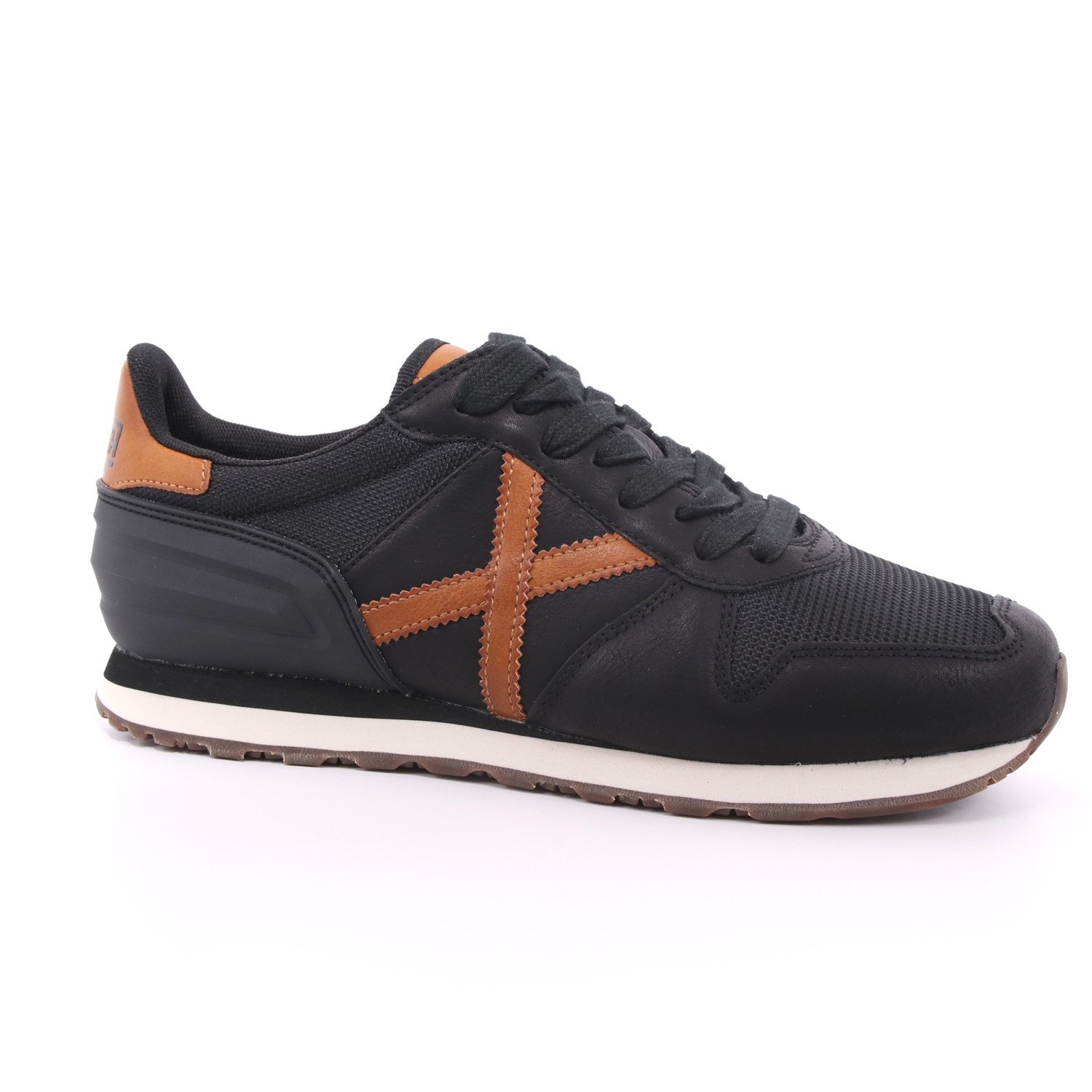 Scarpa Allacciata Munich Uomo Nero Scarpa Allacciata Munich Uomo Nero Scarpe 35 - 8620384
