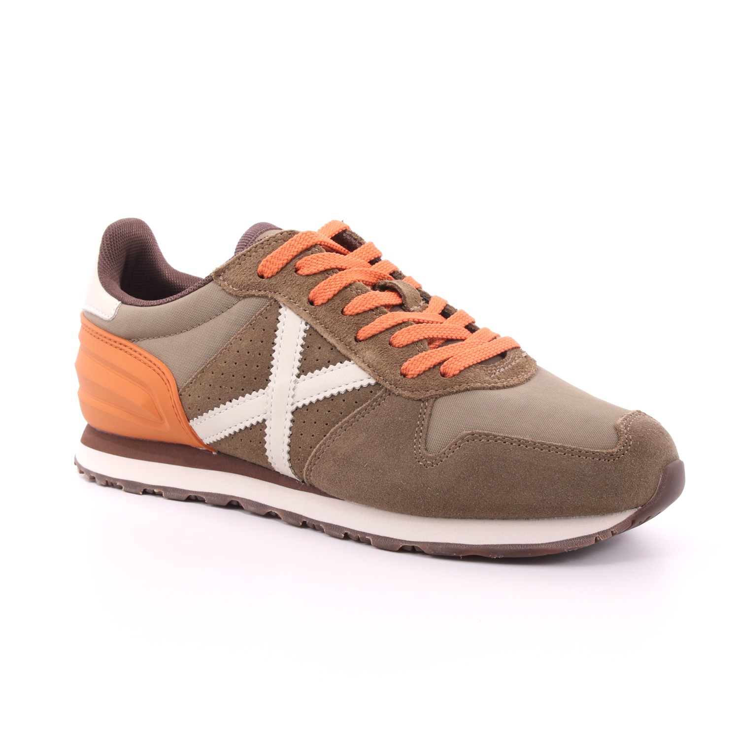 Scarpa Allacciata Munich Uomo Tortora Scarpa Allacciata Munich Uomo Tortora Scarpe 36 - 8620388