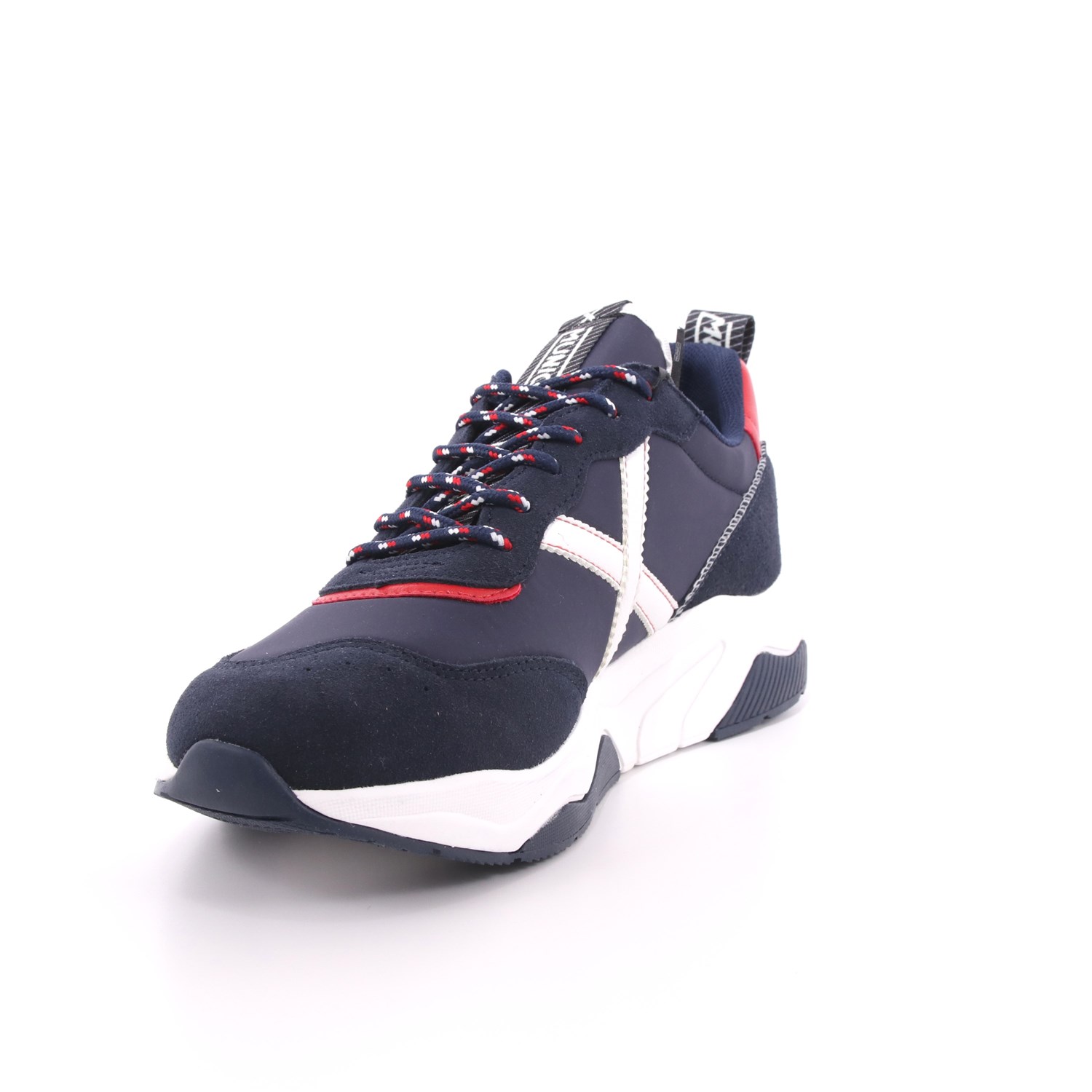 Scarpa Allacciata Munich Uomo Blu Scarpa Allacciata Munich Uomo Blu Scarpe 37 - 8770033