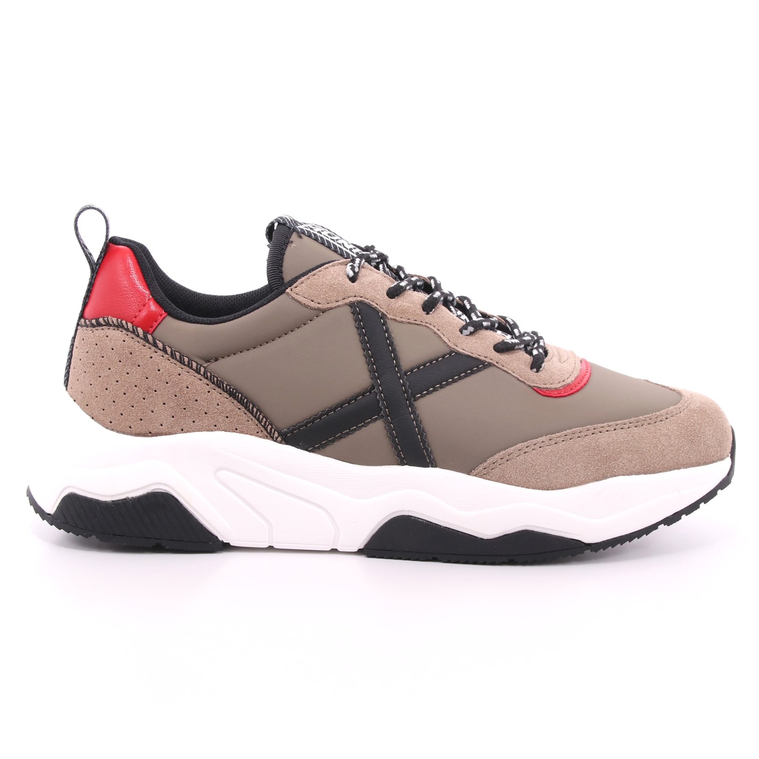 Scarpa Allacciata Munich Uomo Tortora Scarpa Allacciata Munich Uomo Tortora Scarpe 38 - 8770034