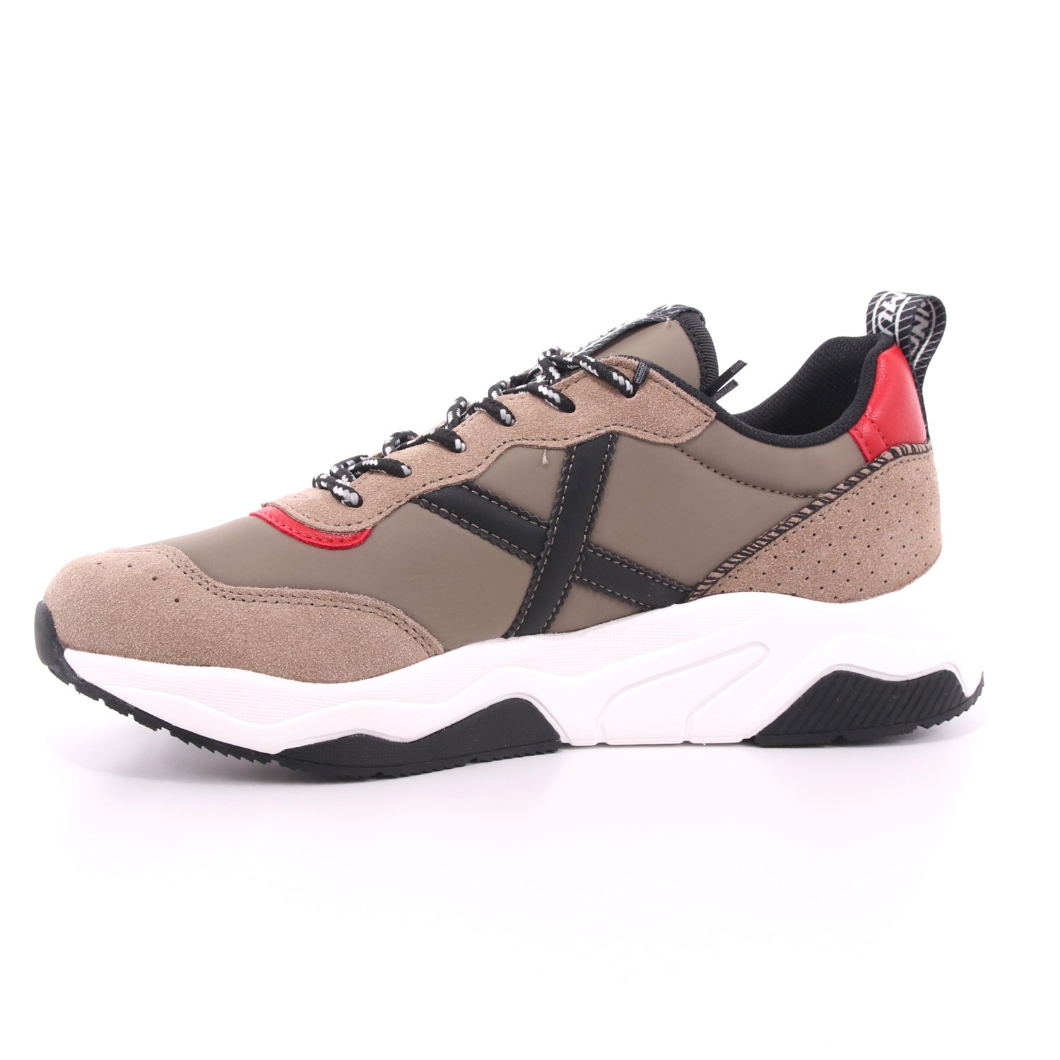 Scarpa Allacciata Munich Uomo Tortora Scarpa Allacciata Munich Uomo Tortora Scarpe 38 - 8770034