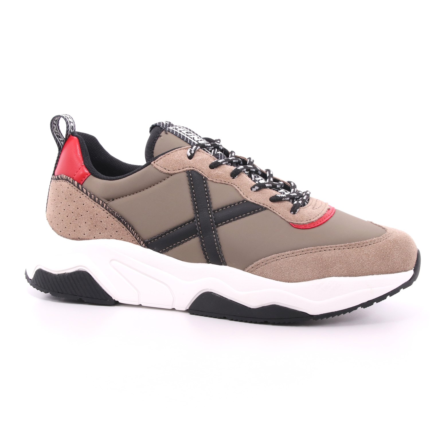 Scarpa Allacciata Munich Uomo Tortora Scarpa Allacciata Munich Uomo Tortora Scarpe 38 - 8770034
