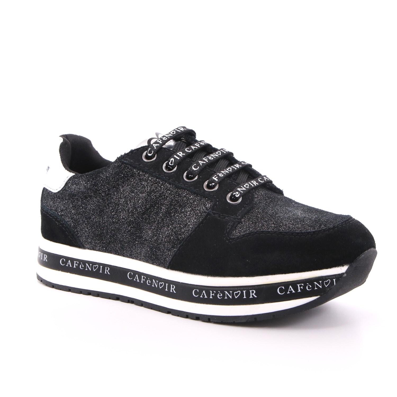 Scarpa Allacciata Cafè Noir Bambina Nero Scarpa Allacciata Cafè Noir Bambina Nero Scarpe 18 - C-700A
