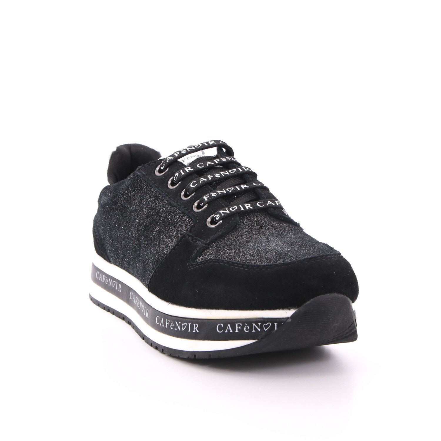 Scarpa Allacciata Cafè Noir Bambina Nero Scarpa Allacciata Cafè Noir Bambina Nero Scarpe 18 - C-700A