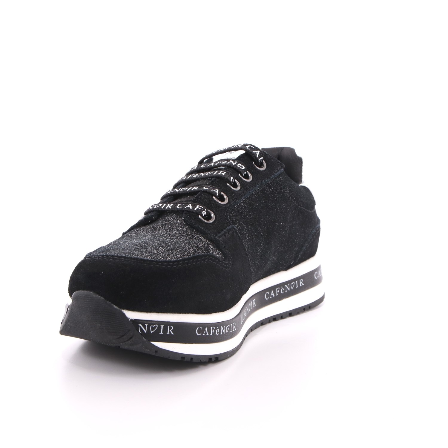 Scarpa Allacciata Cafè Noir Bambina Nero Scarpa Allacciata Cafè Noir Bambina Nero Scarpe 18 - C-700A