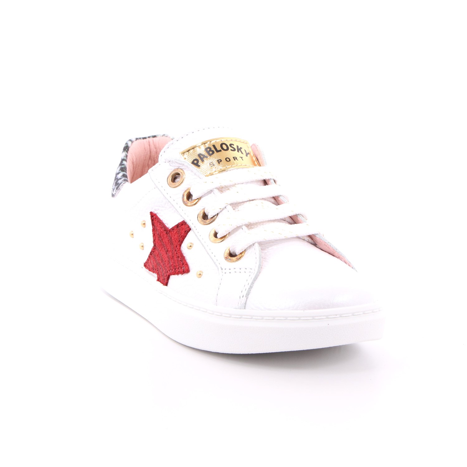 Scarpa Allacciata Pablosky Bambina Bianco Scarpa Allacciata Pablosky Bambina Bianco Scarpe 272 - 284405