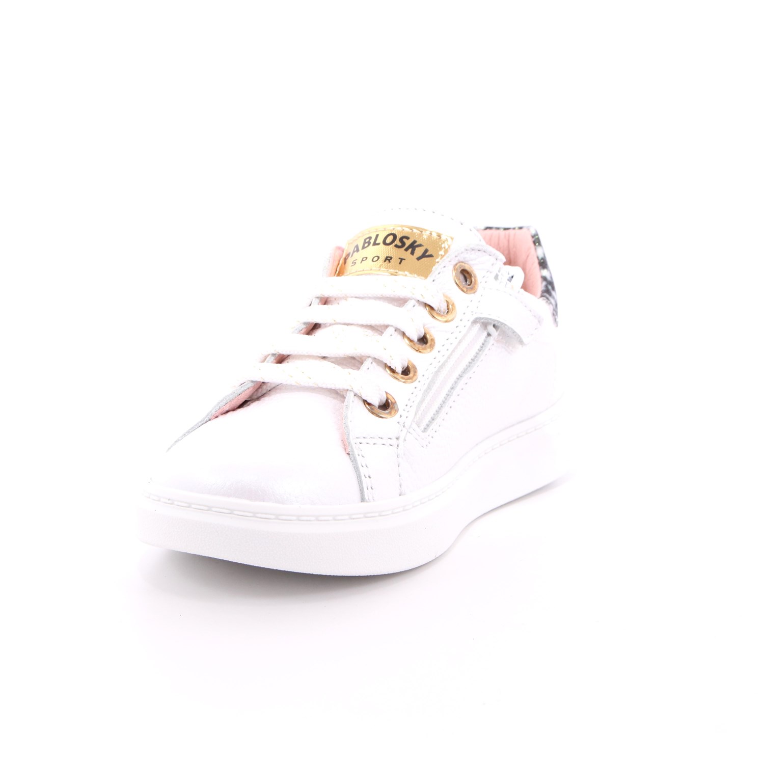 Scarpa Allacciata Pablosky Bambina Bianco Scarpa Allacciata Pablosky Bambina Bianco Scarpe 272 - 284405