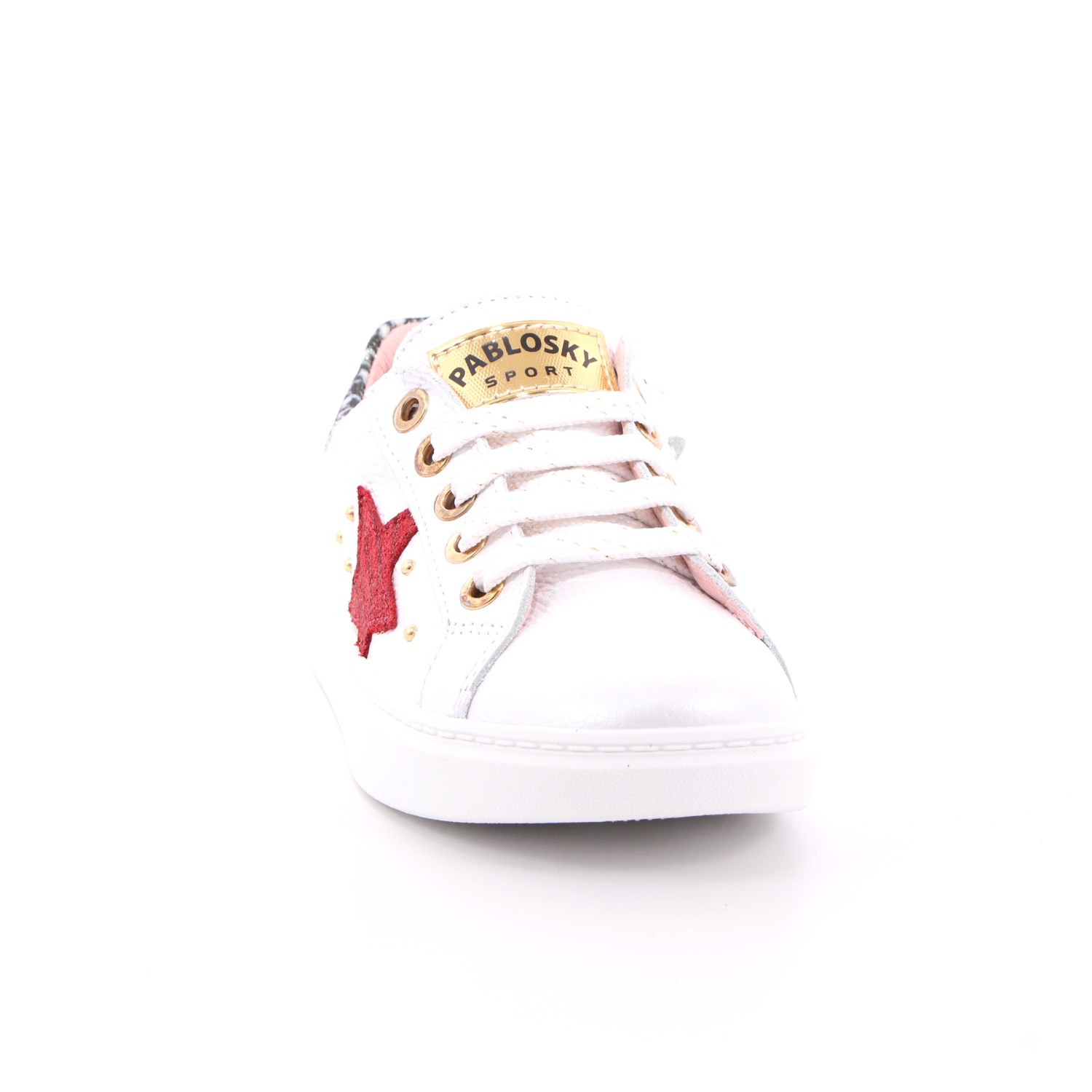 Scarpa Allacciata Pablosky Bambina Bianco Scarpa Allacciata Pablosky Bambina Bianco Scarpe 272 - 284405