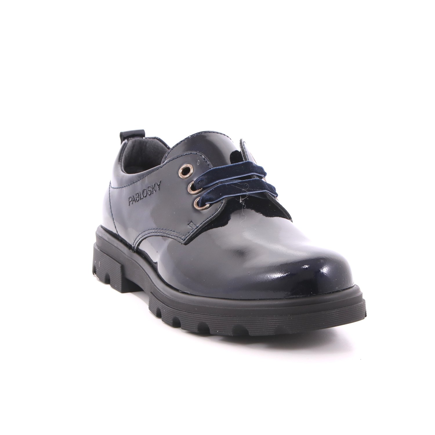 Scarpa Allacciata Pablosky Bambina Blu Scarpa Allacciata Pablosky Bambina Blu Scarpe 279 - 341529