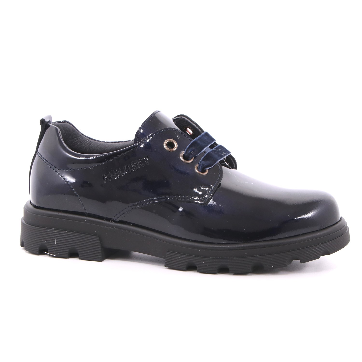 Scarpa Allacciata Pablosky Bambina Blu Scarpa Allacciata Pablosky Bambina Blu Scarpe 279 - 341529