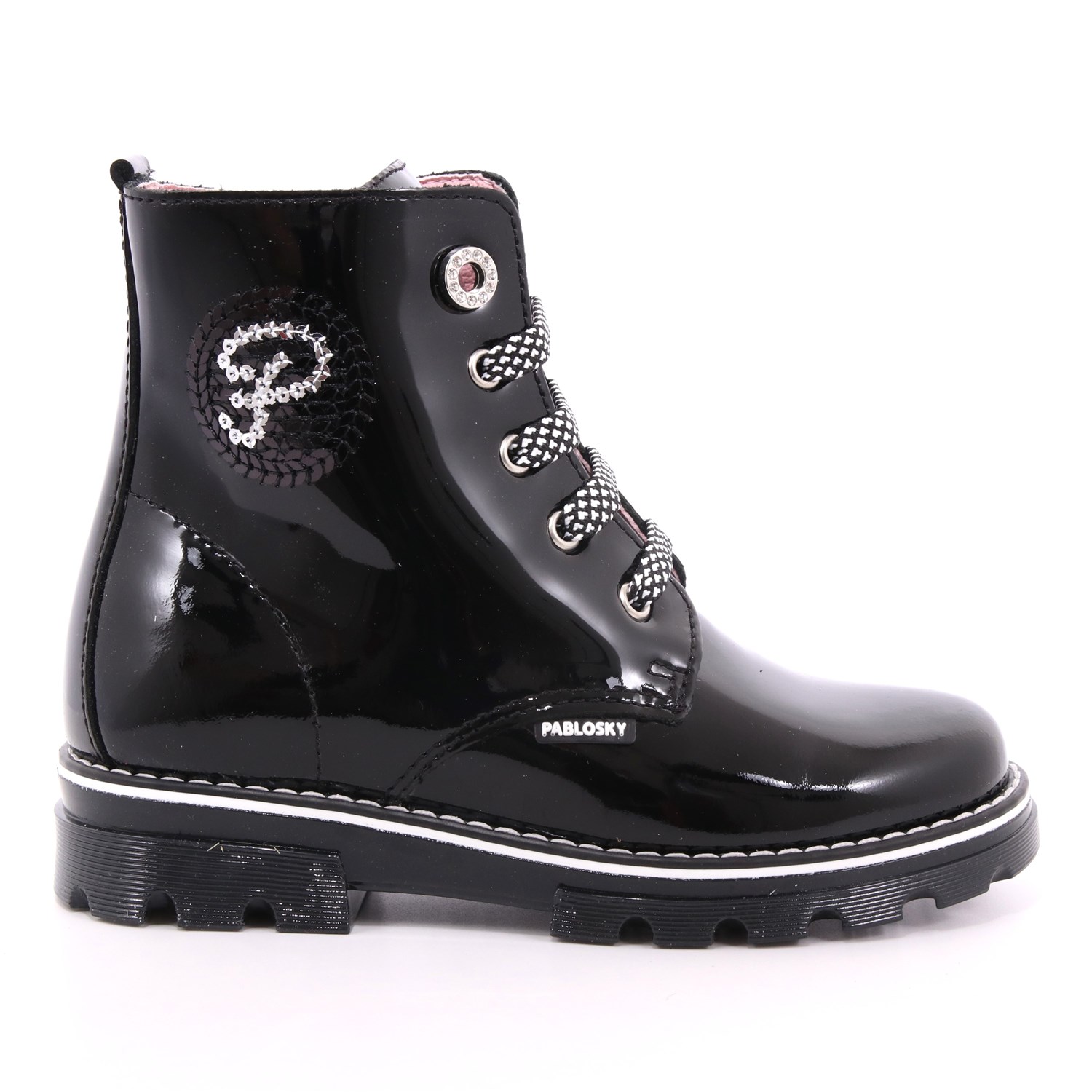 Anfibio Pablosky Bambina Nero Anfibio Pablosky Bambina Nero Scarpe 285 - 489819