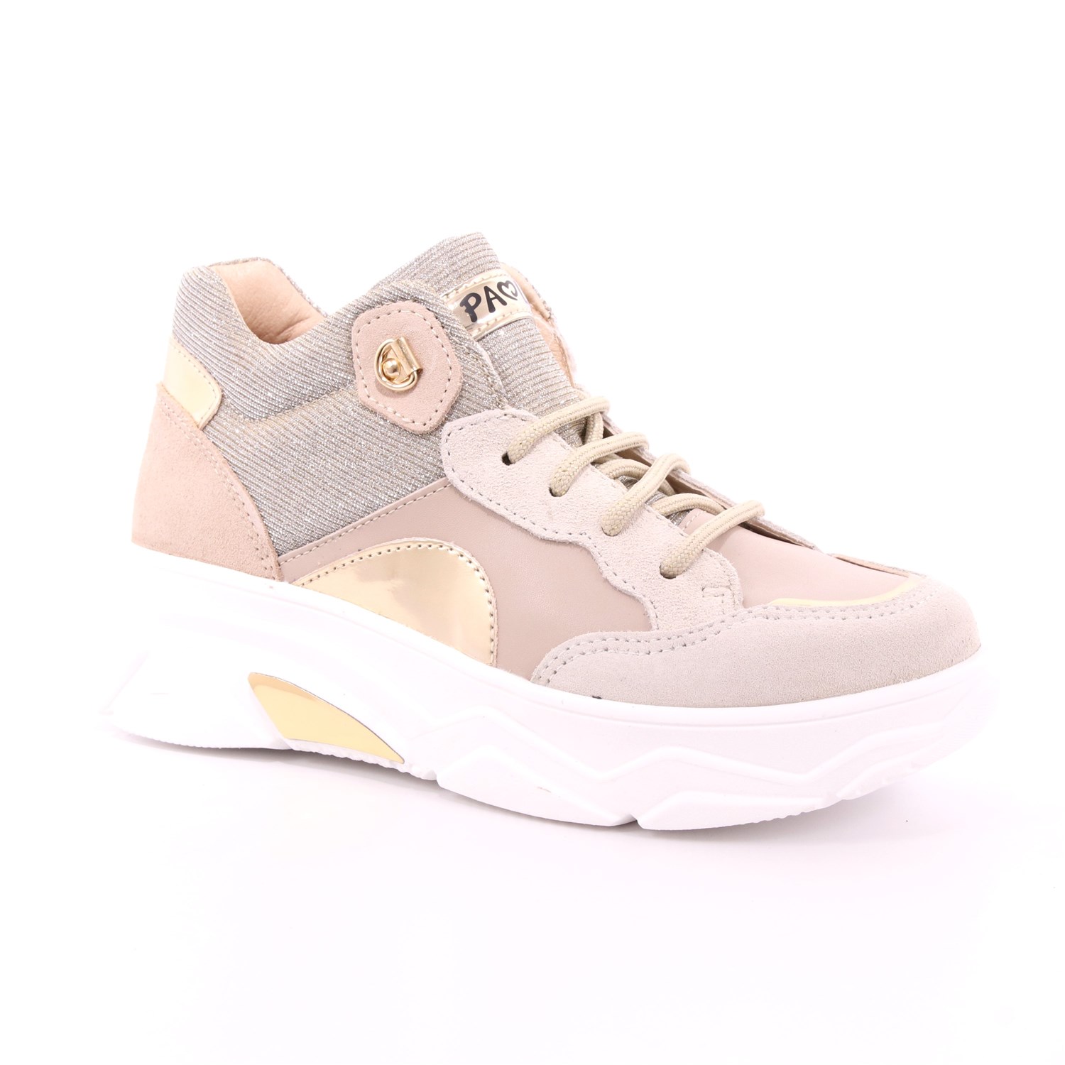 Scarpa Allacciata Pablosky Bambina Beige Scarpa Allacciata Pablosky Bambina Beige Scarpe 290 - 856180