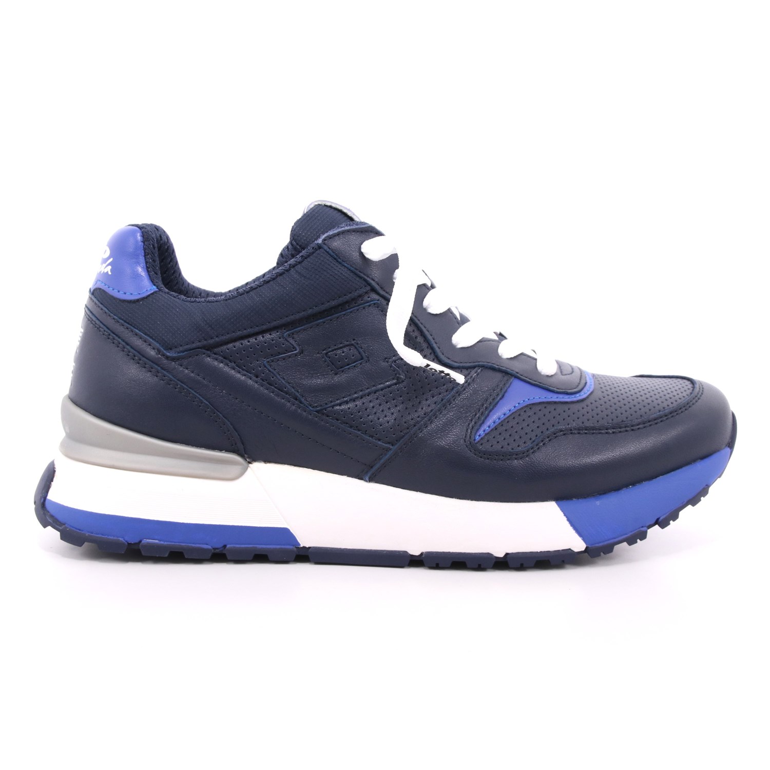 Scarpa Allacciata Lotto Leggenda Uomo Blu Scarpa Allacciata Lotto Leggenda Uomo Blu Scarpe 5 - 214027