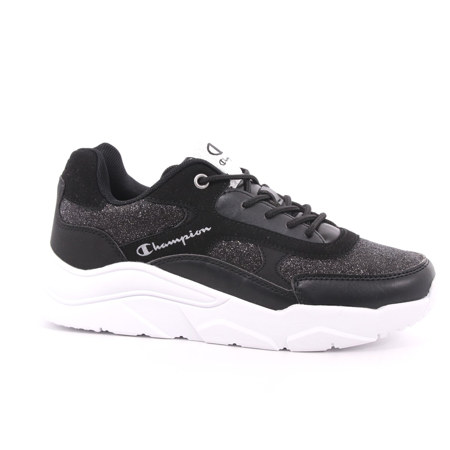 Scarpa Allacciata Champion Donna Nero Scarpa Allacciata Champion Donna Nero Scarpe 626 - S10993