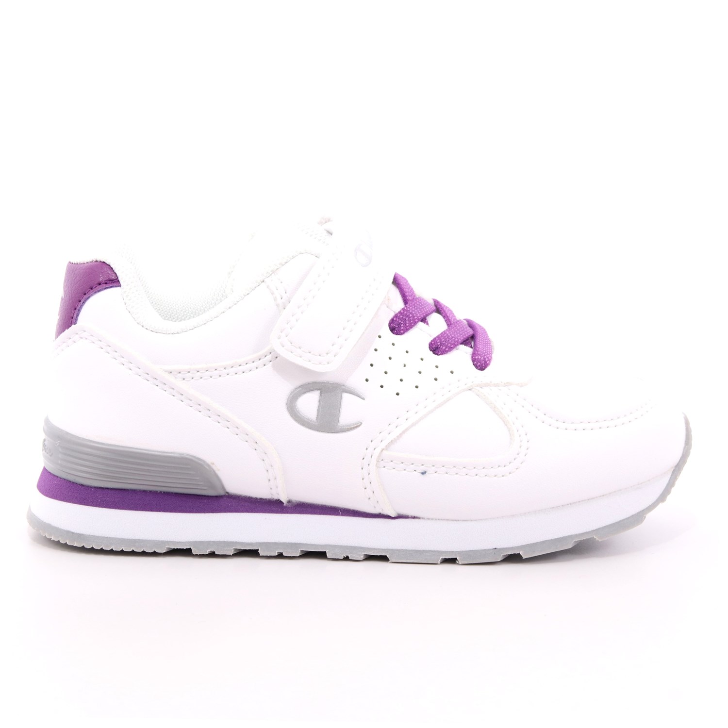 Scarpa Strappi + Elastico Champion Bambina Bianco Scarpa Strappi + Elastico Champion Bambina Bianco Scarpe 628 - S31409