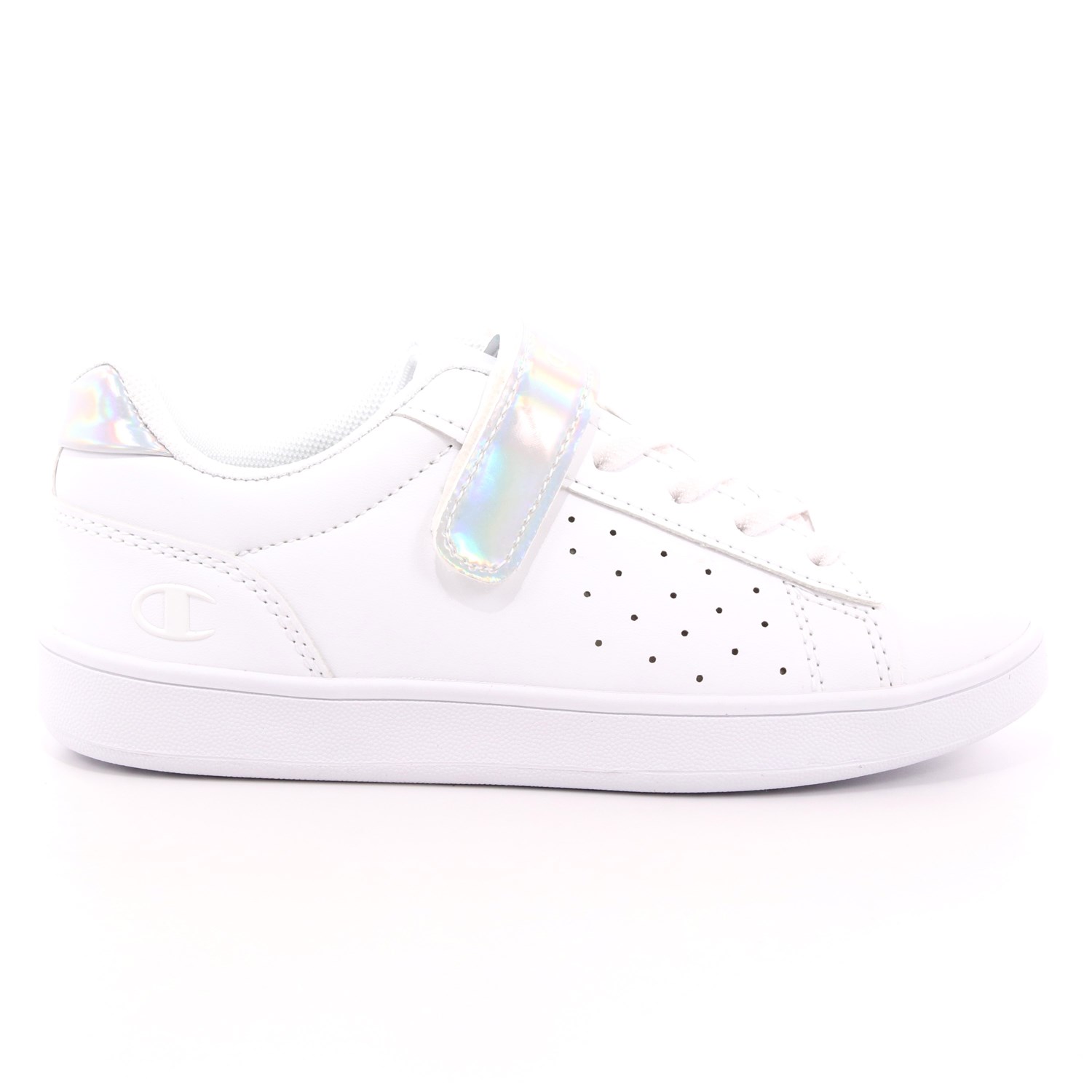Scarpa Strappi + Elastico Champion Bambina Bianco Scarpa Strappi + Elastico Champion Bambina Bianco Scarpe 629 - S31545