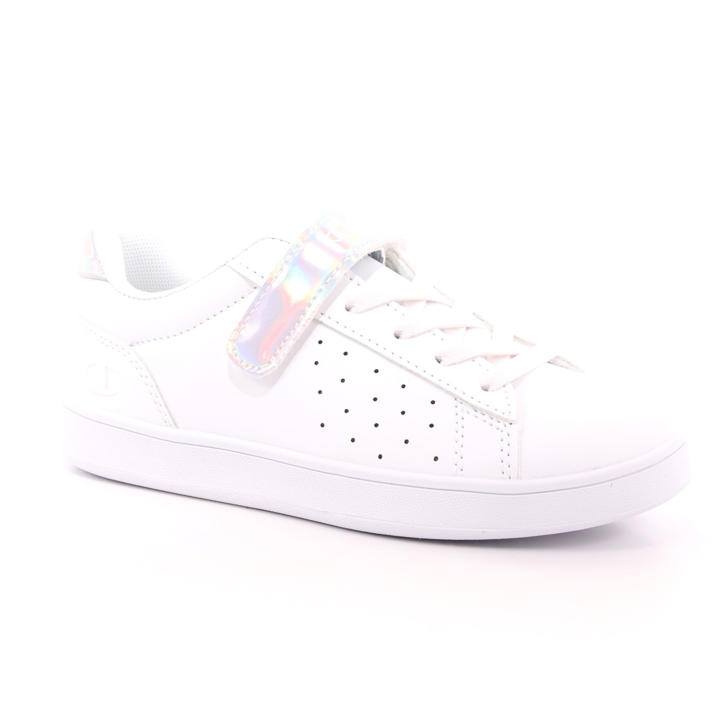 Scarpa Strappi + Elastico Champion Bambina Bianco Scarpa Strappi + Elastico Champion Bambina Bianco Scarpe 629 - S31545