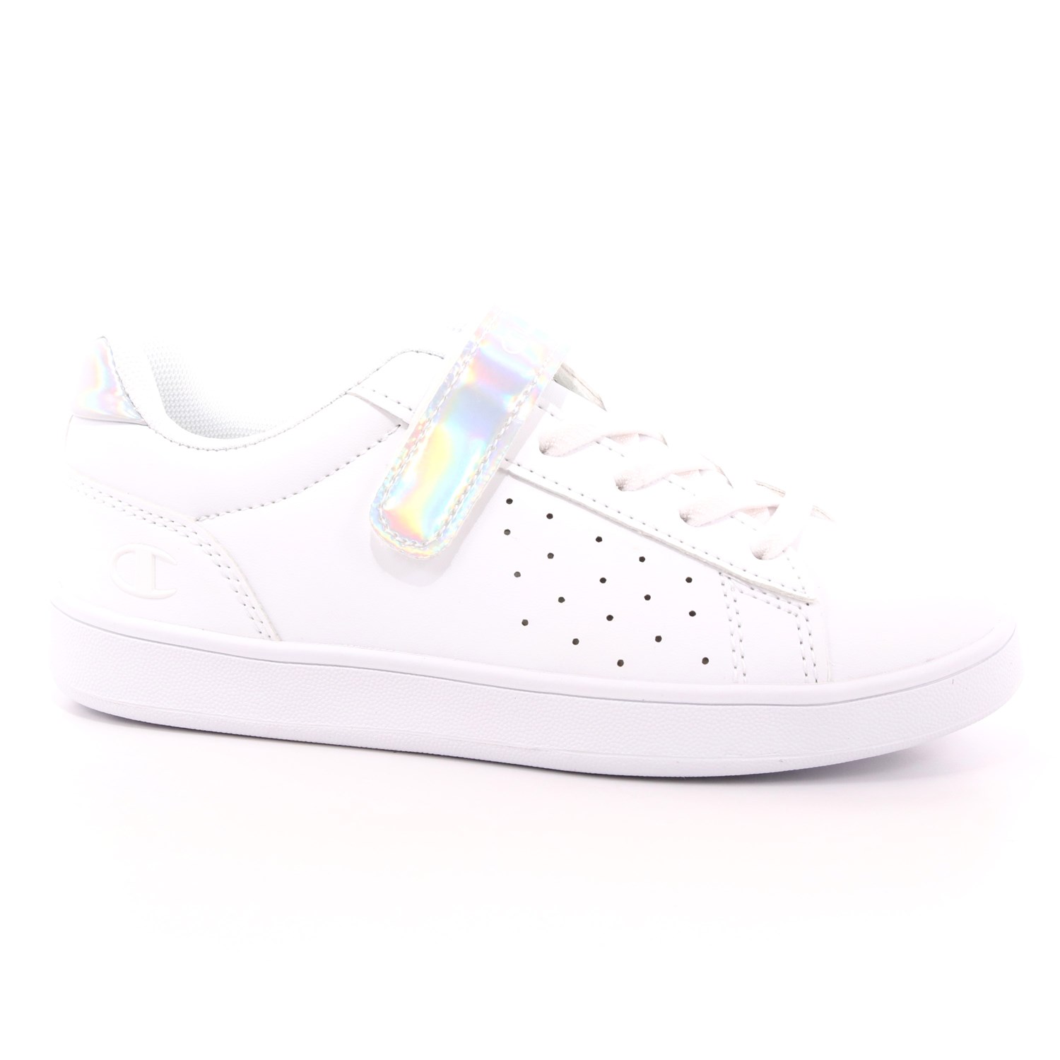 Scarpa Strappi + Elastico Champion Bambina Bianco Scarpa Strappi + Elastico Champion Bambina Bianco Scarpe 629 - S31545