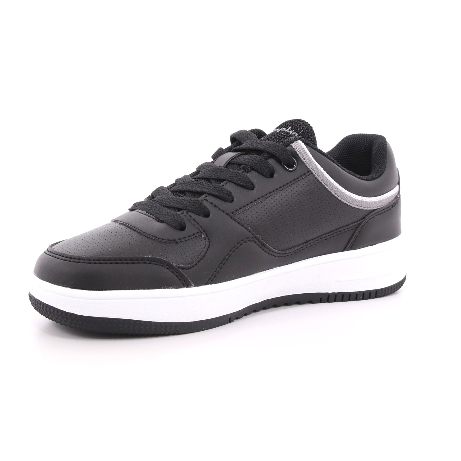 Scarpa Allacciata Champion Bambino Nero Scarpa Allacciata Champion Bambino Nero Scarpe 632 - S31968