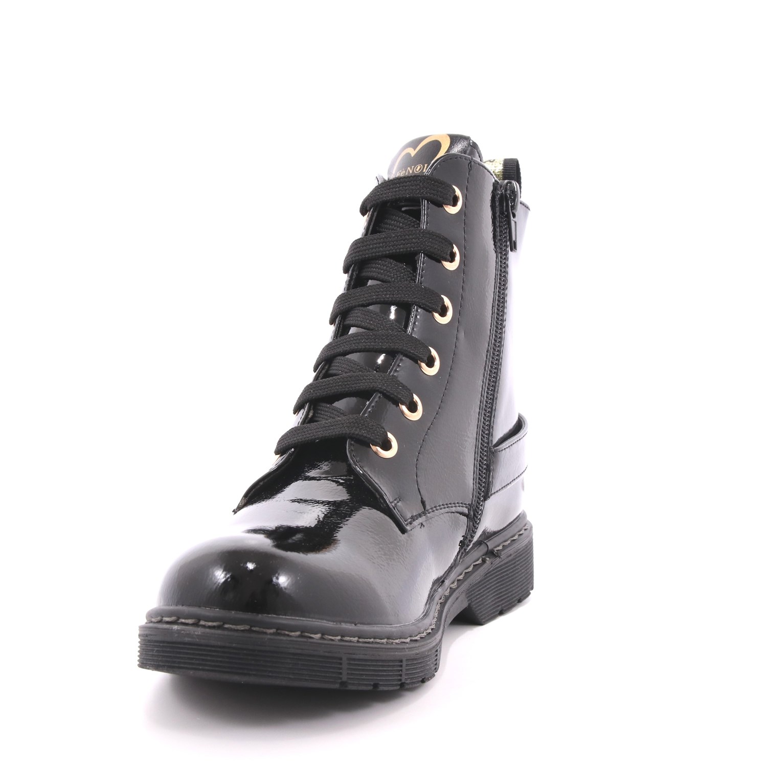 Anfibio Cafè Noir Bambina Nero Anfibio Cafè Noir Bambina Nero Scarpe 19 - C-764A