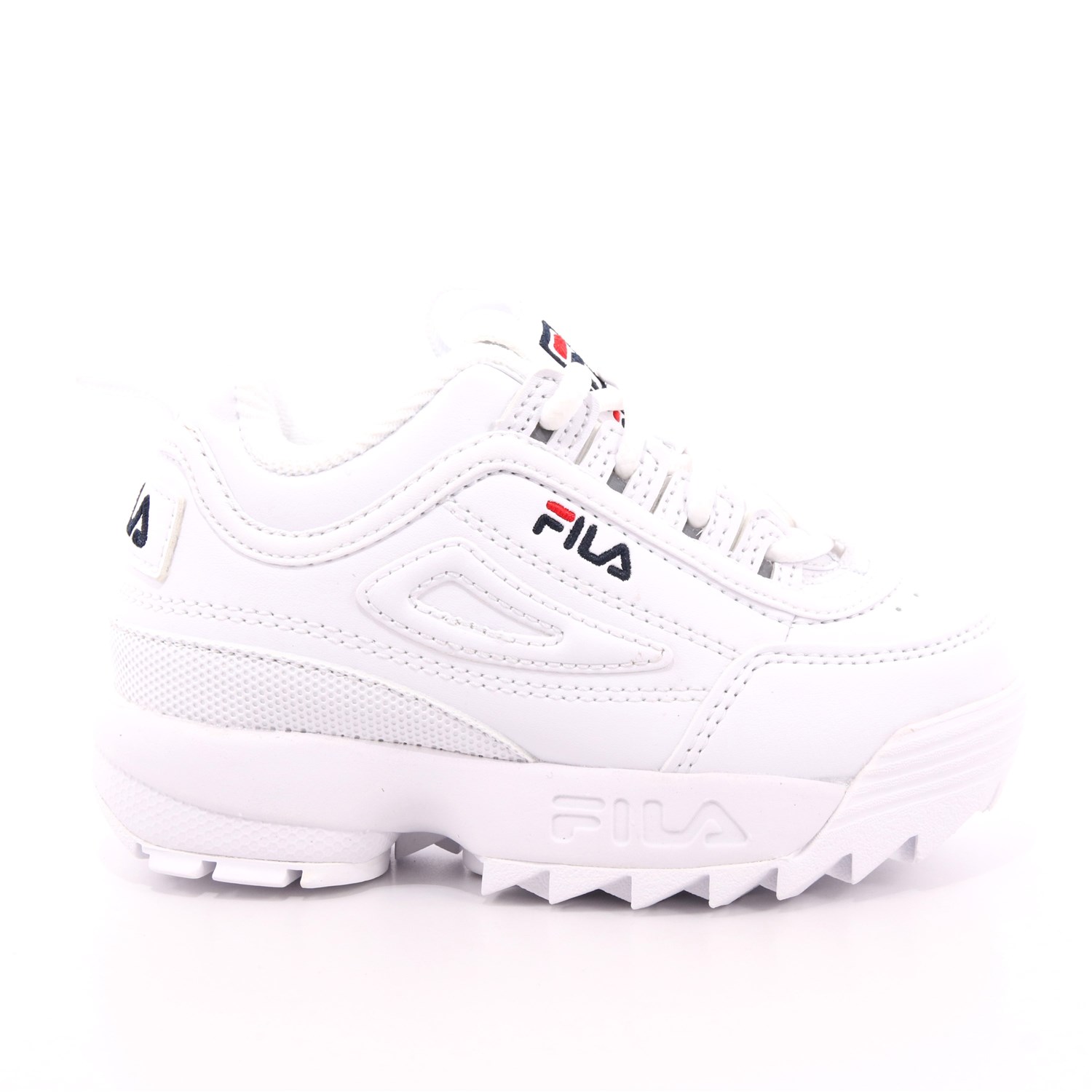 Scarpa Allacciata Fila Bambina Bianco Scarpa Allacciata Fila Bambina Bianco Scarpe 26 - 1010826