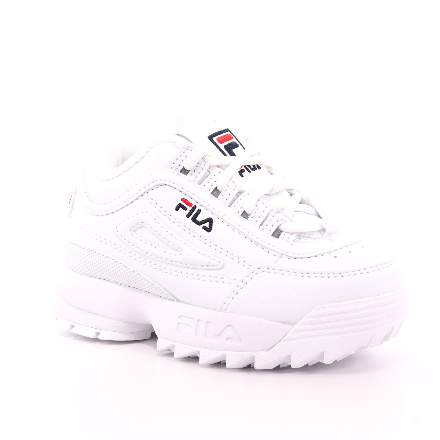 Scarpa Allacciata Fila Bambina Bianco Scarpa Allacciata Fila Bambina Bianco Scarpe 26 - 1010826
