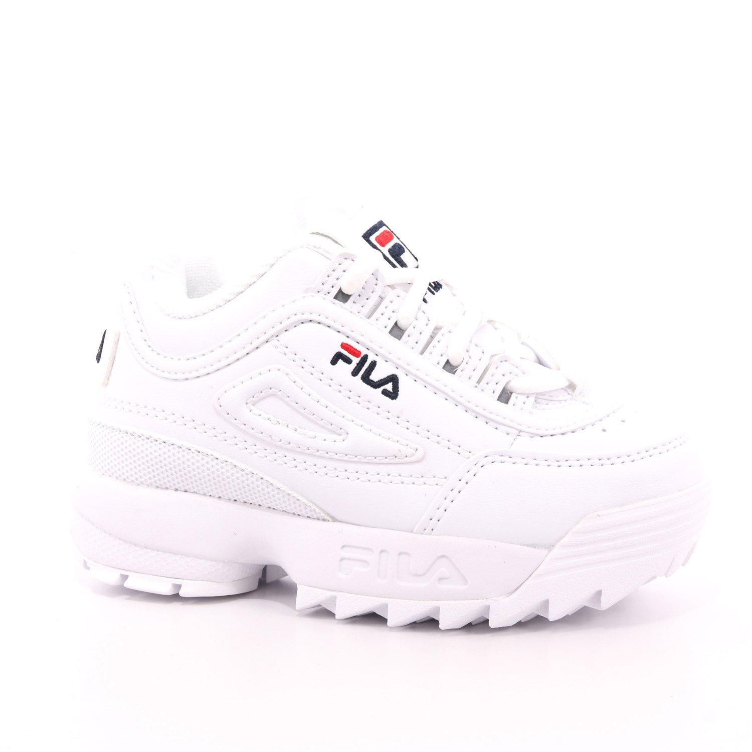 Scarpa Allacciata Fila Bambina Bianco Scarpa Allacciata Fila Bambina Bianco Scarpe 26 - 1010826
