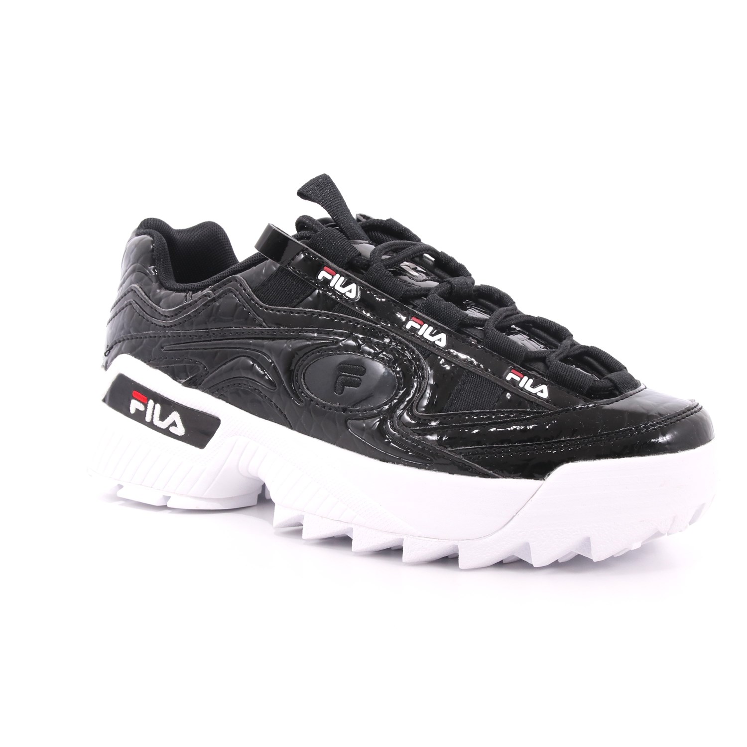 Scarpa Allacciata Fila Donna Nero Scarpa Allacciata Fila Donna Nero Scarpe 33 - 1011042
