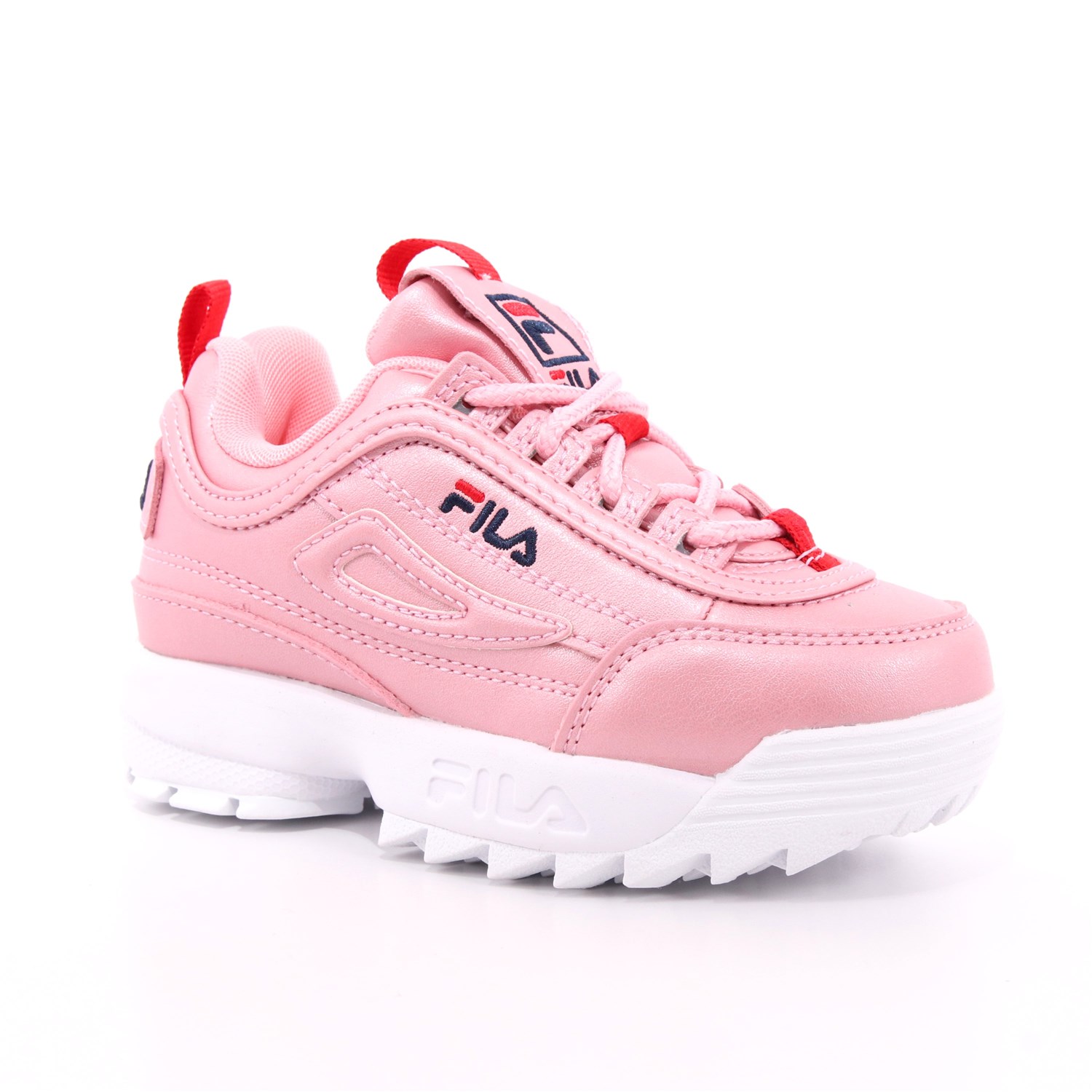 Scarpa Allacciata Fila Bambina Rosa Scarpa Allacciata Fila Bambina Rosa Scarpe 34 - 1011077