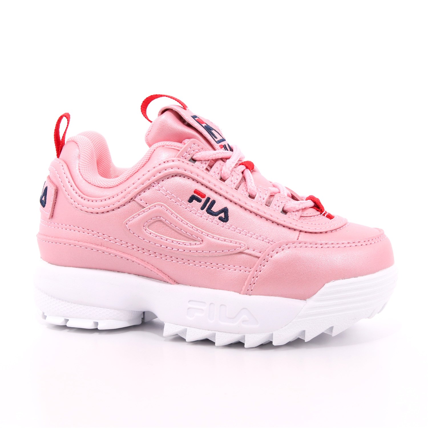 Scarpa Allacciata Fila Bambina Rosa Scarpa Allacciata Fila Bambina Rosa Scarpe 34 - 1011077
