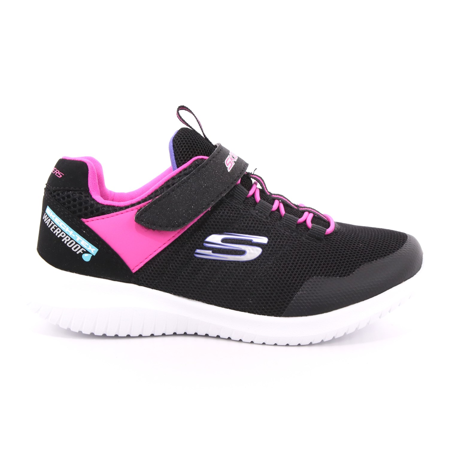Scarpa Strappi + Elastico Skechers Bambina Nero Scarpa Strappi + Elastico Skechers Bambina Nero Scarpe 127 - 81533L
