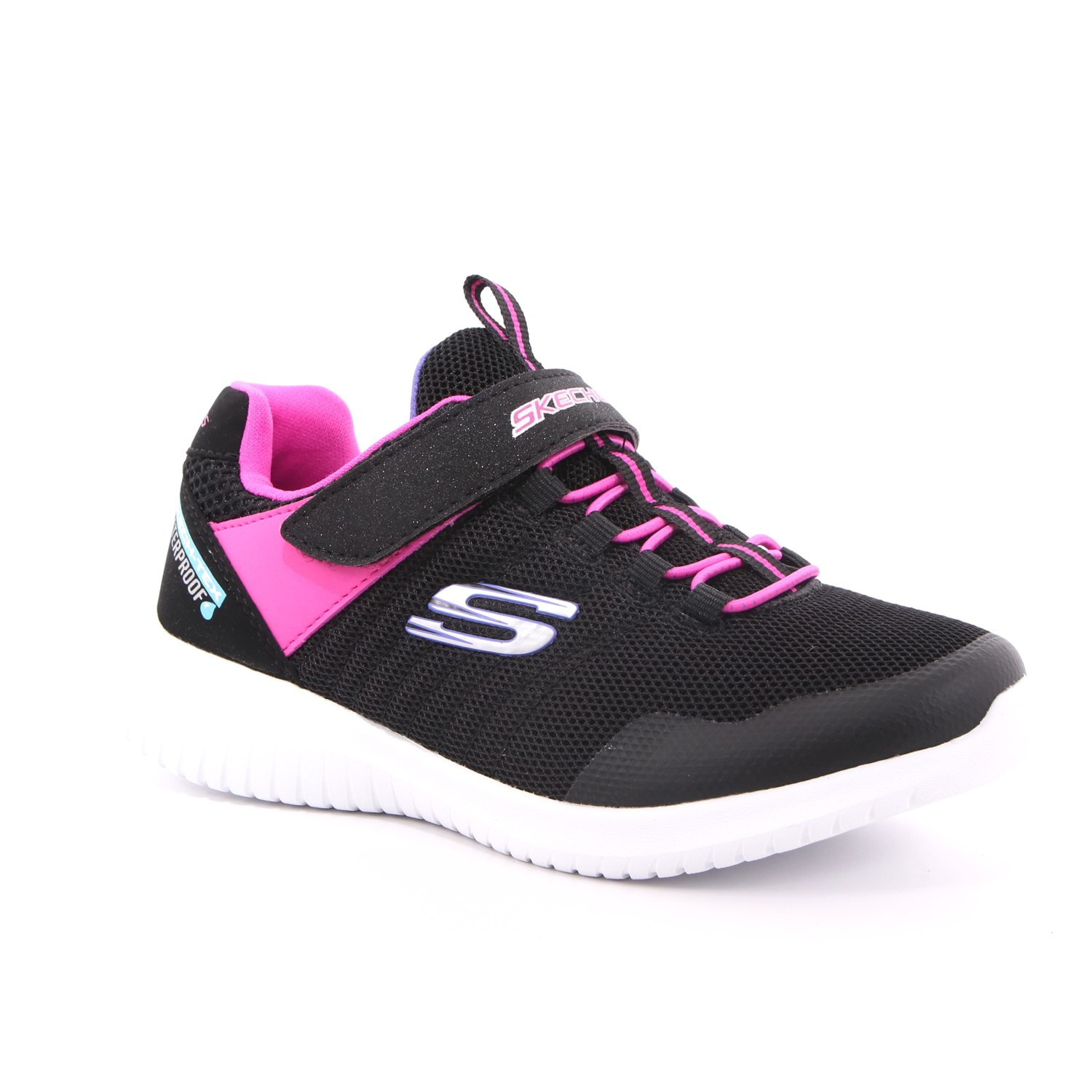 Scarpa Strappi + Elastico Skechers Bambina Nero Scarpa Strappi + Elastico Skechers Bambina Nero Scarpe 127 - 81533L