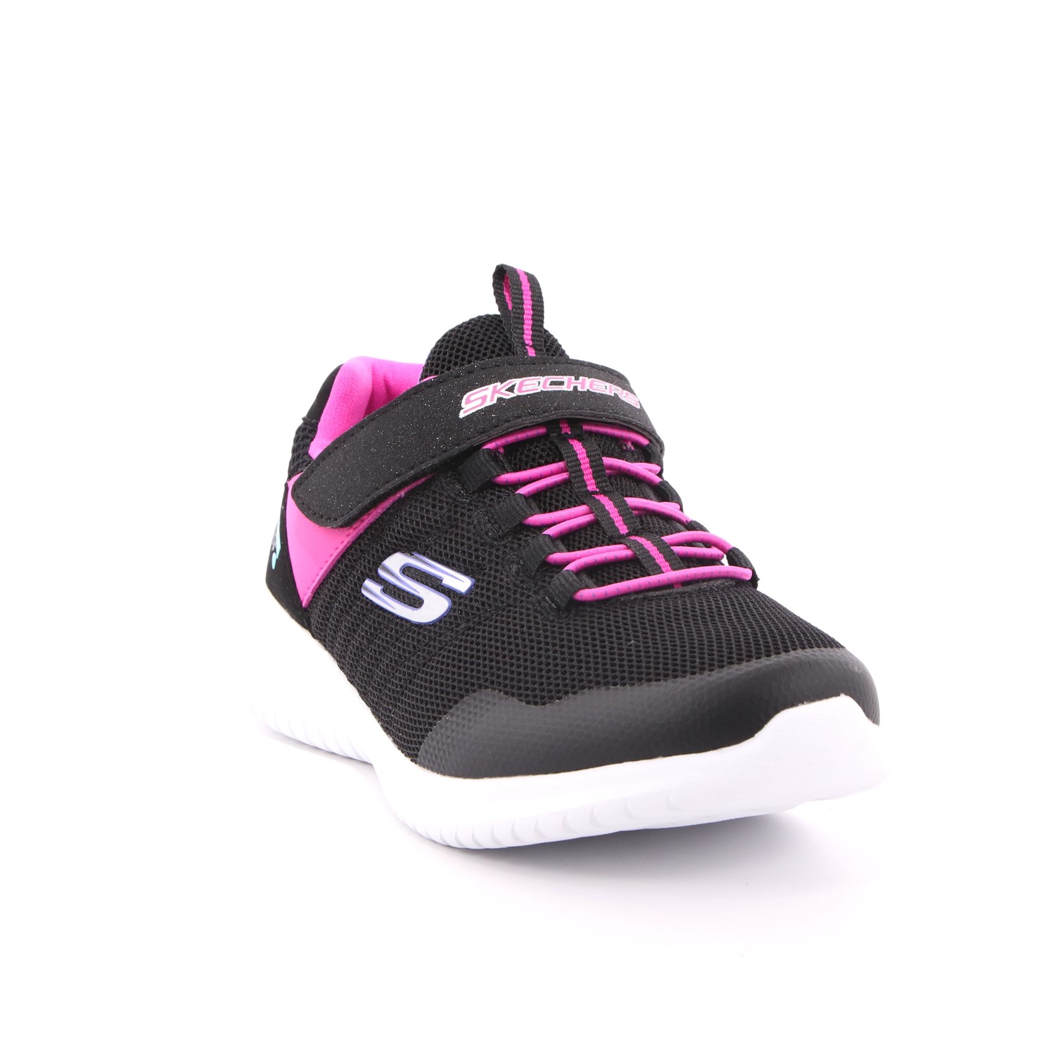 Scarpa Strappi + Elastico Skechers Bambina Nero Scarpa Strappi + Elastico Skechers Bambina Nero Scarpe 127 - 81533L