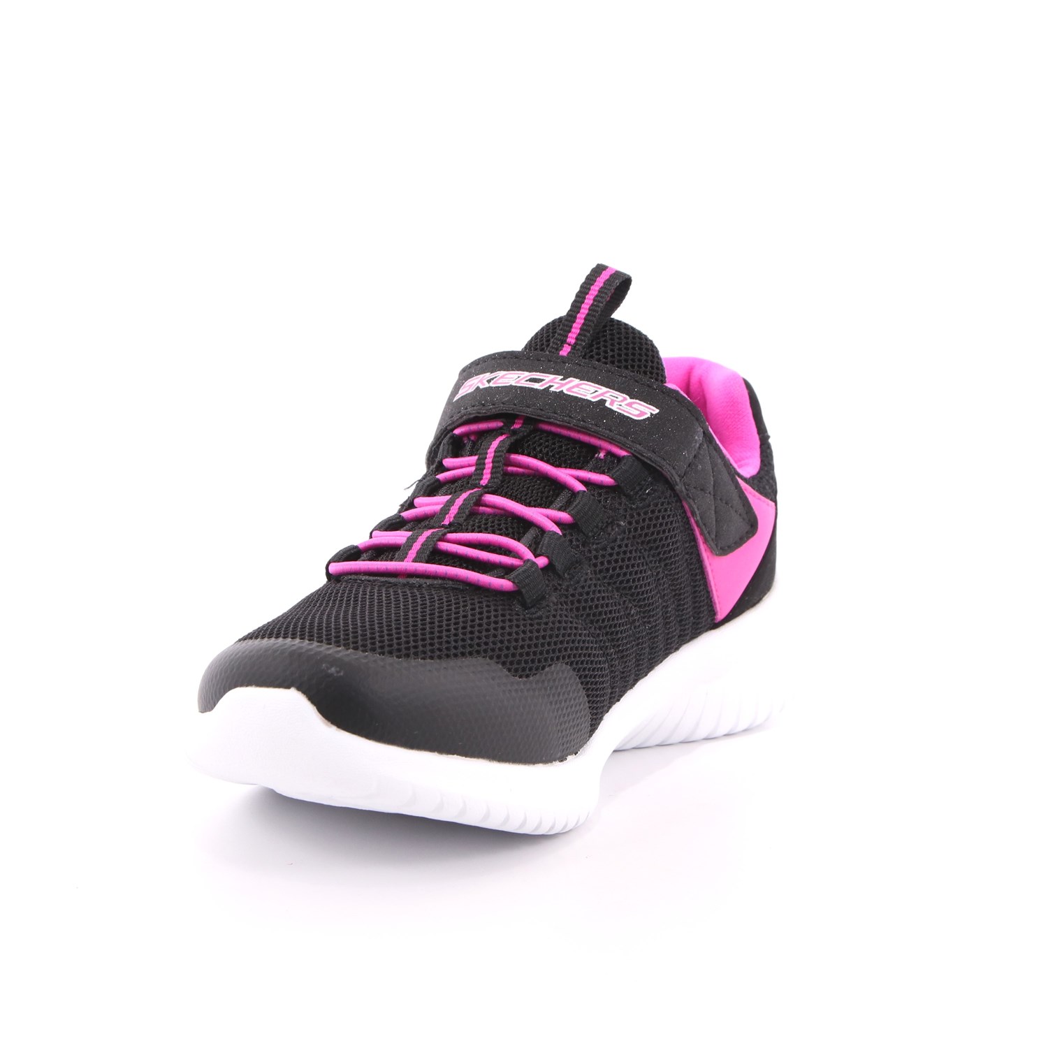 Scarpa Strappi + Elastico Skechers Bambina Nero Scarpa Strappi + Elastico Skechers Bambina Nero Scarpe 127 - 81533L