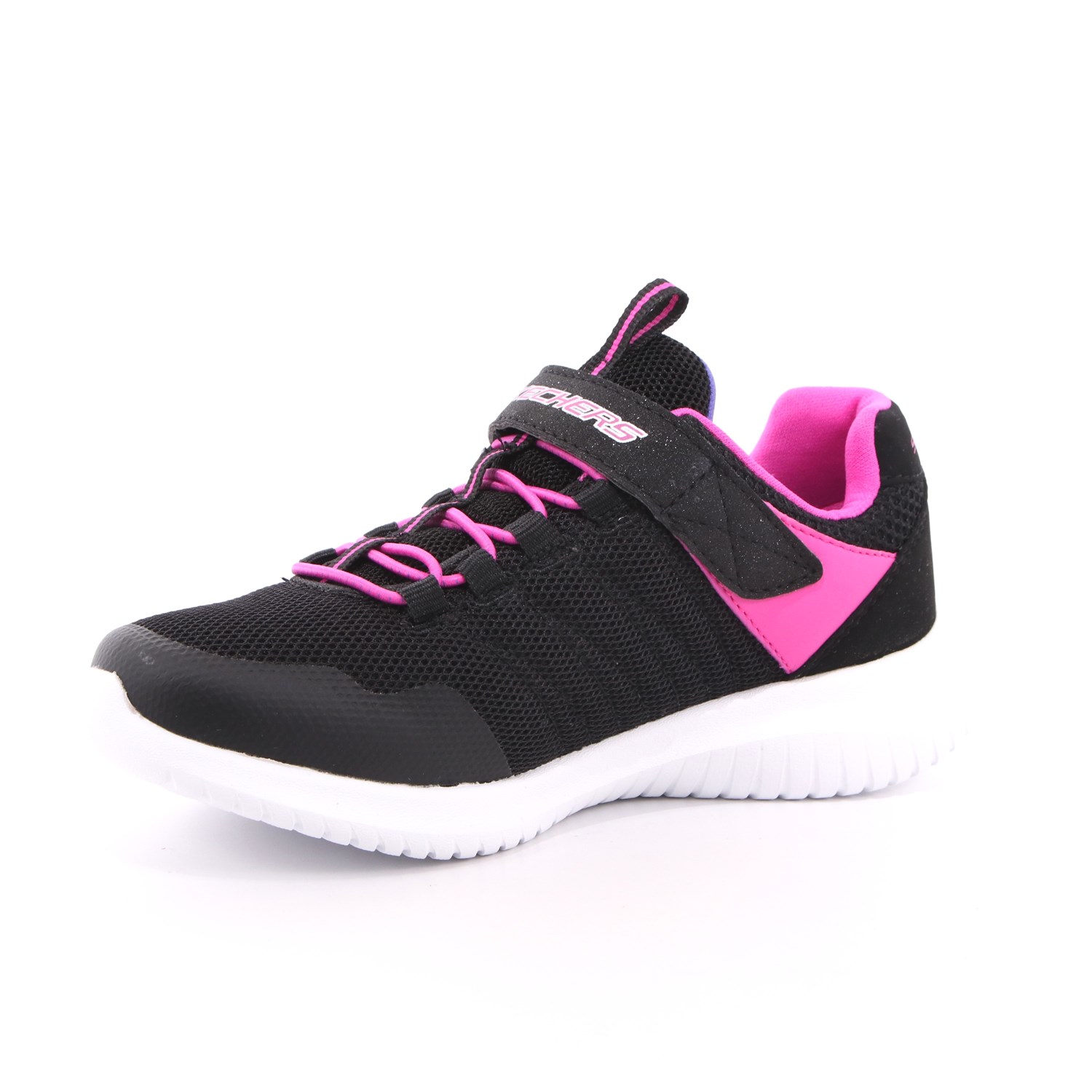 Scarpa Strappi + Elastico Skechers Bambina Nero Scarpa Strappi + Elastico Skechers Bambina Nero Scarpe 127 - 81533L