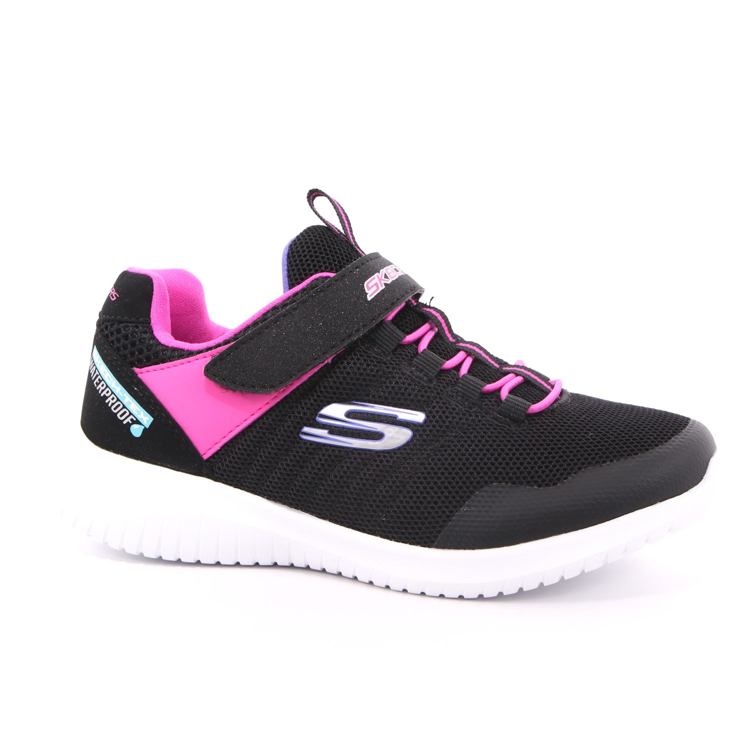 Scarpa Strappi + Elastico Skechers Bambina Nero Scarpa Strappi + Elastico Skechers Bambina Nero Scarpe 127 - 81533L