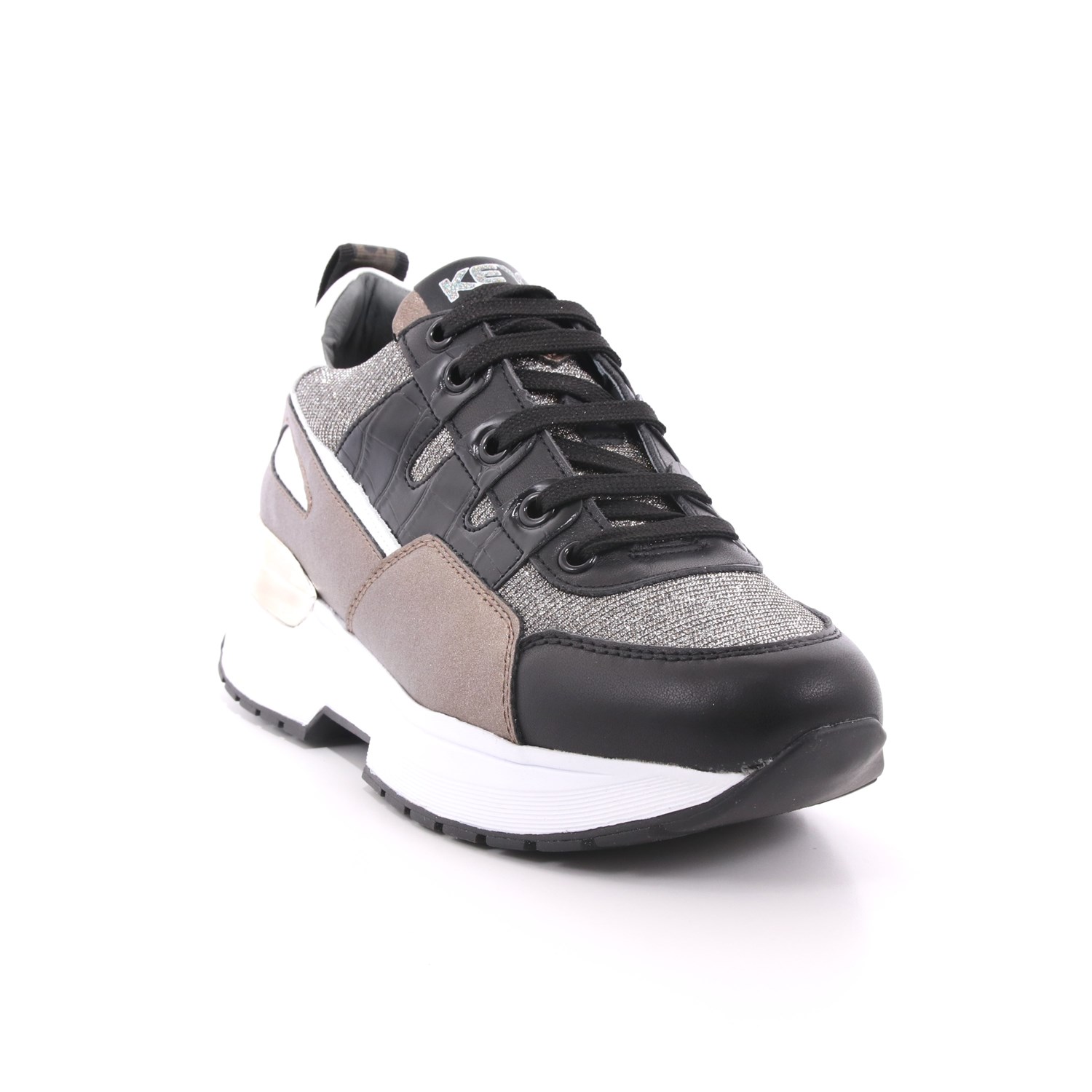Scarpa Allacciata Keys Donna Nero Scarpa Allacciata Keys Donna Nero Scarpe 18 - K-3462B