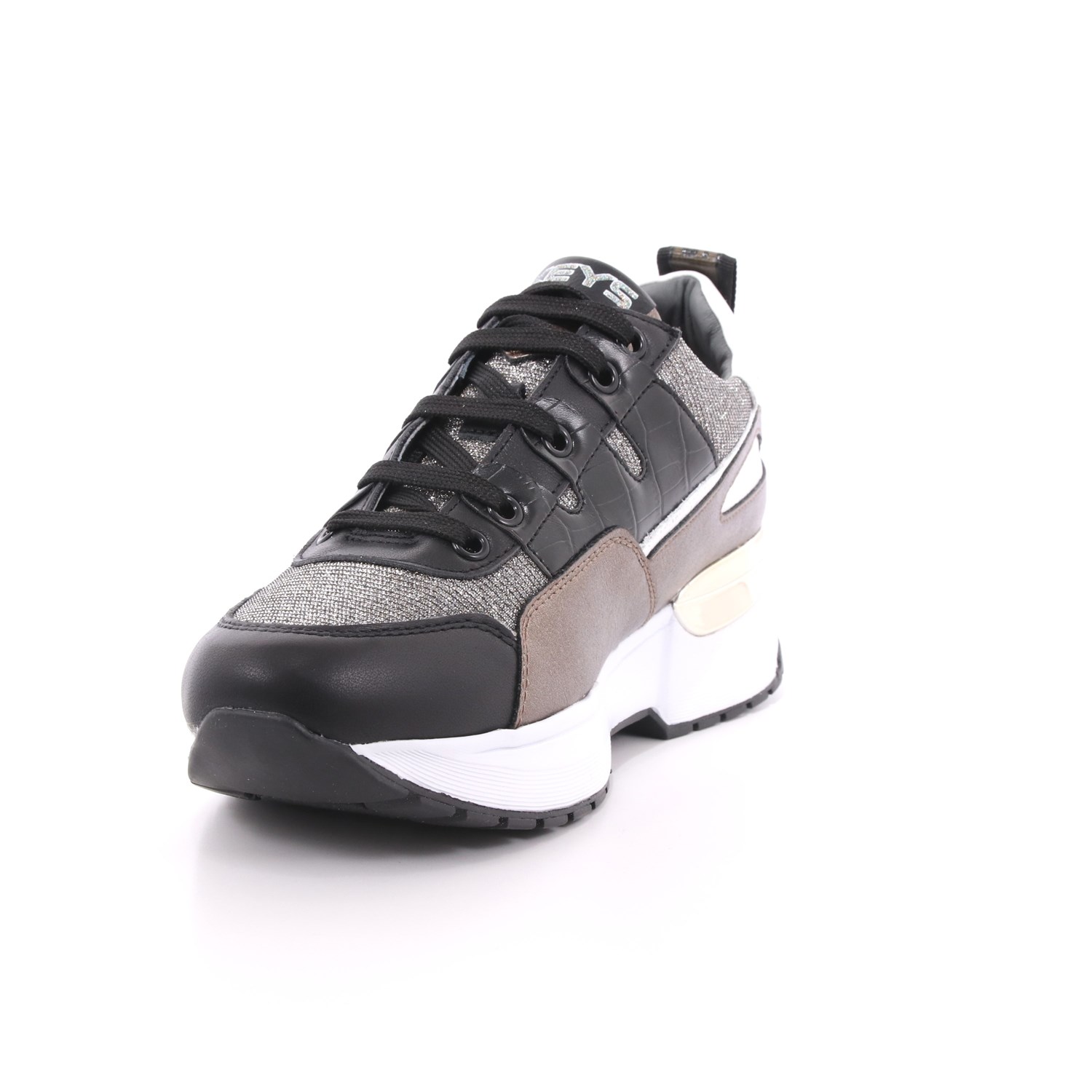 Scarpa Allacciata Keys Donna Nero Scarpa Allacciata Keys Donna Nero Scarpe 18 - K-3462B