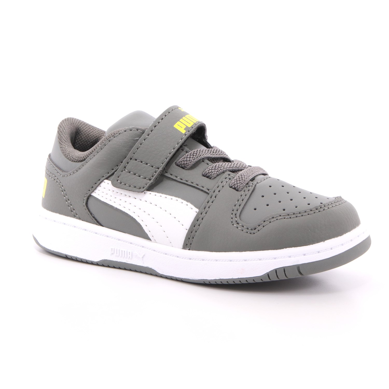 Scarpa Strappi + Elastico Puma Bambino Grigio Scarpa Strappi + Elastico Puma Bambino Grigio Scarpe 523 - 37049309