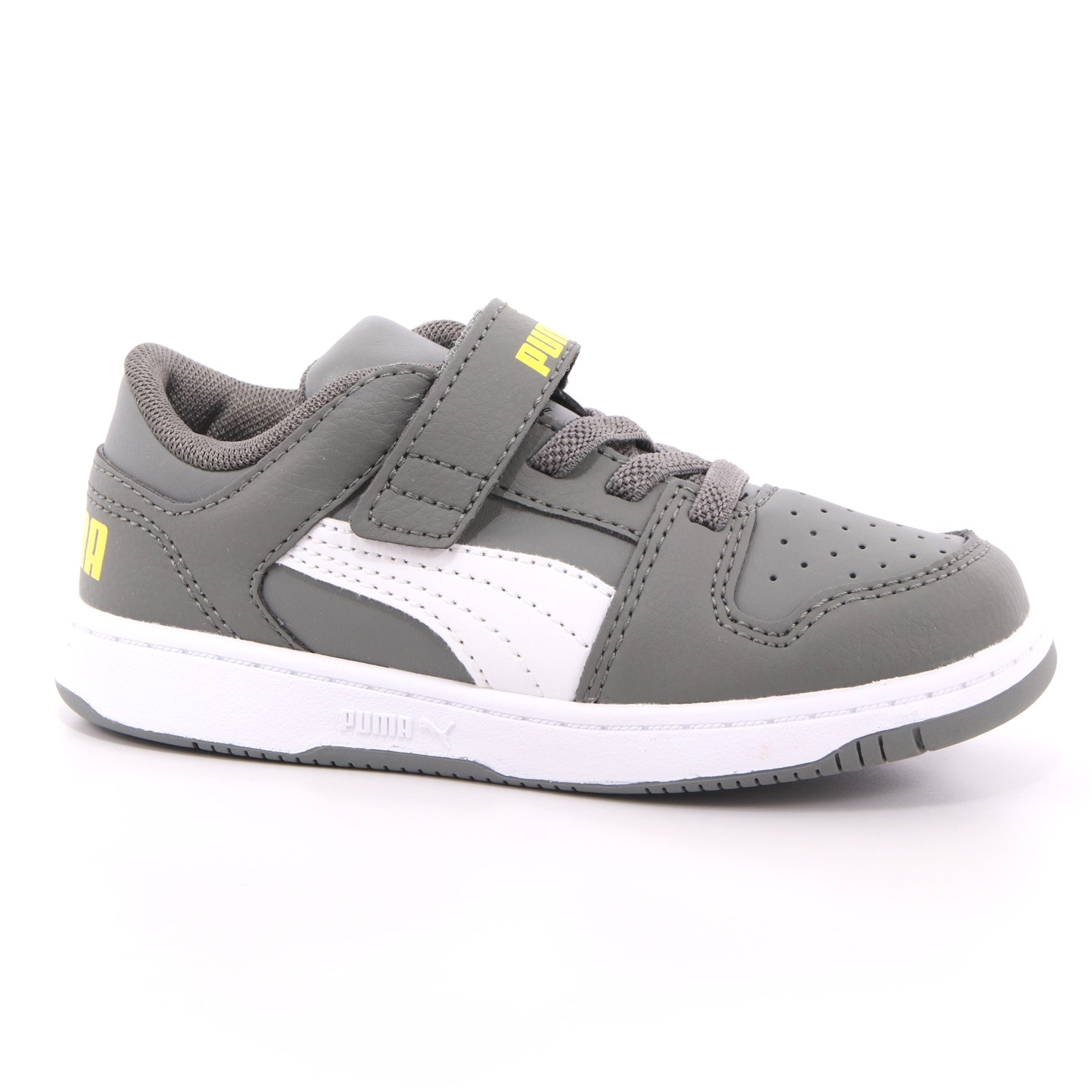 Scarpa Strappi + Elastico Puma Bambino Grigio Scarpa Strappi + Elastico Puma Bambino Grigio Scarpe 523 - 37049309