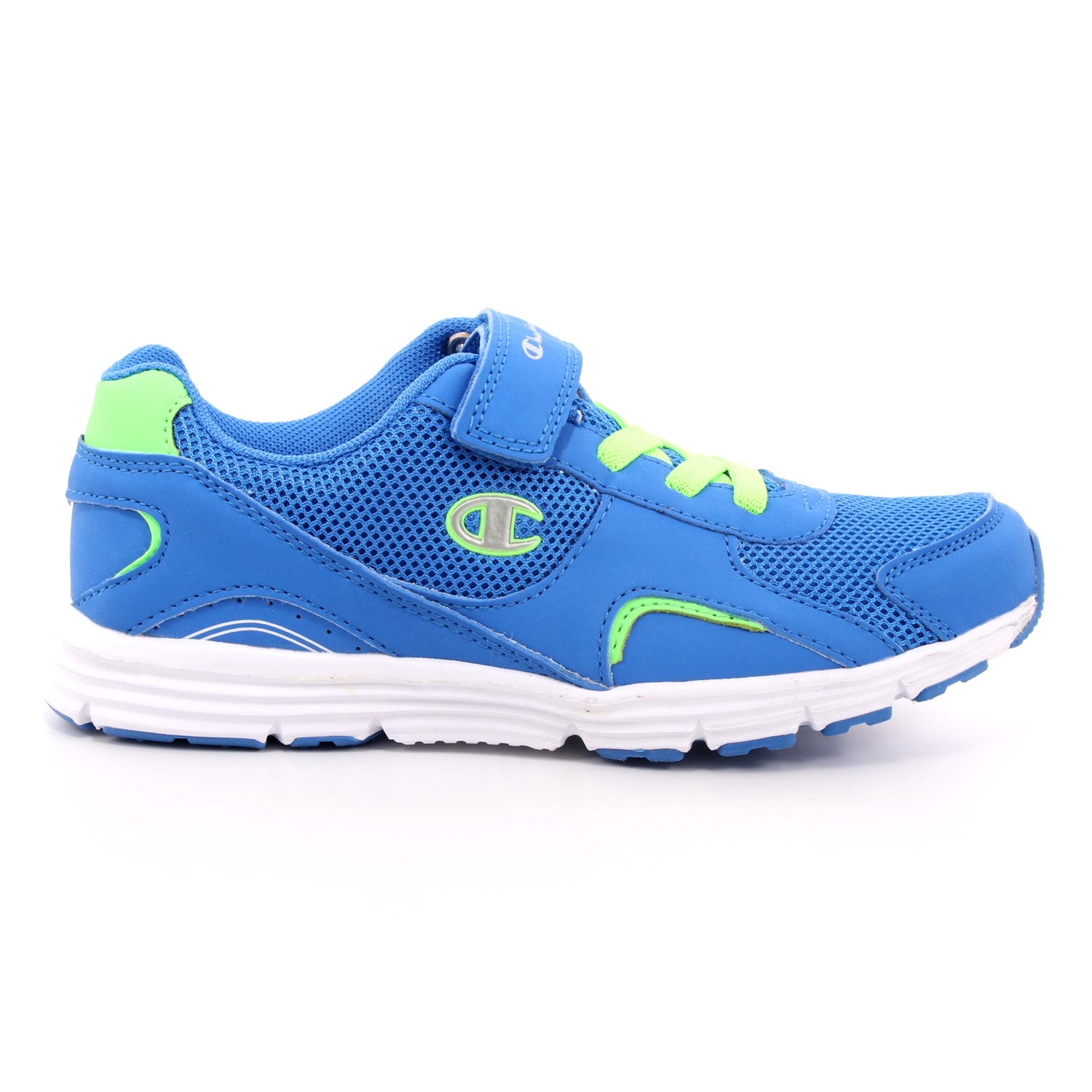 Scarpa Strappi + Elastico Champion Bambino Azzurro Scarpa Strappi + Elastico Champion Bambino Azzurro Scarpe 636 - S30236