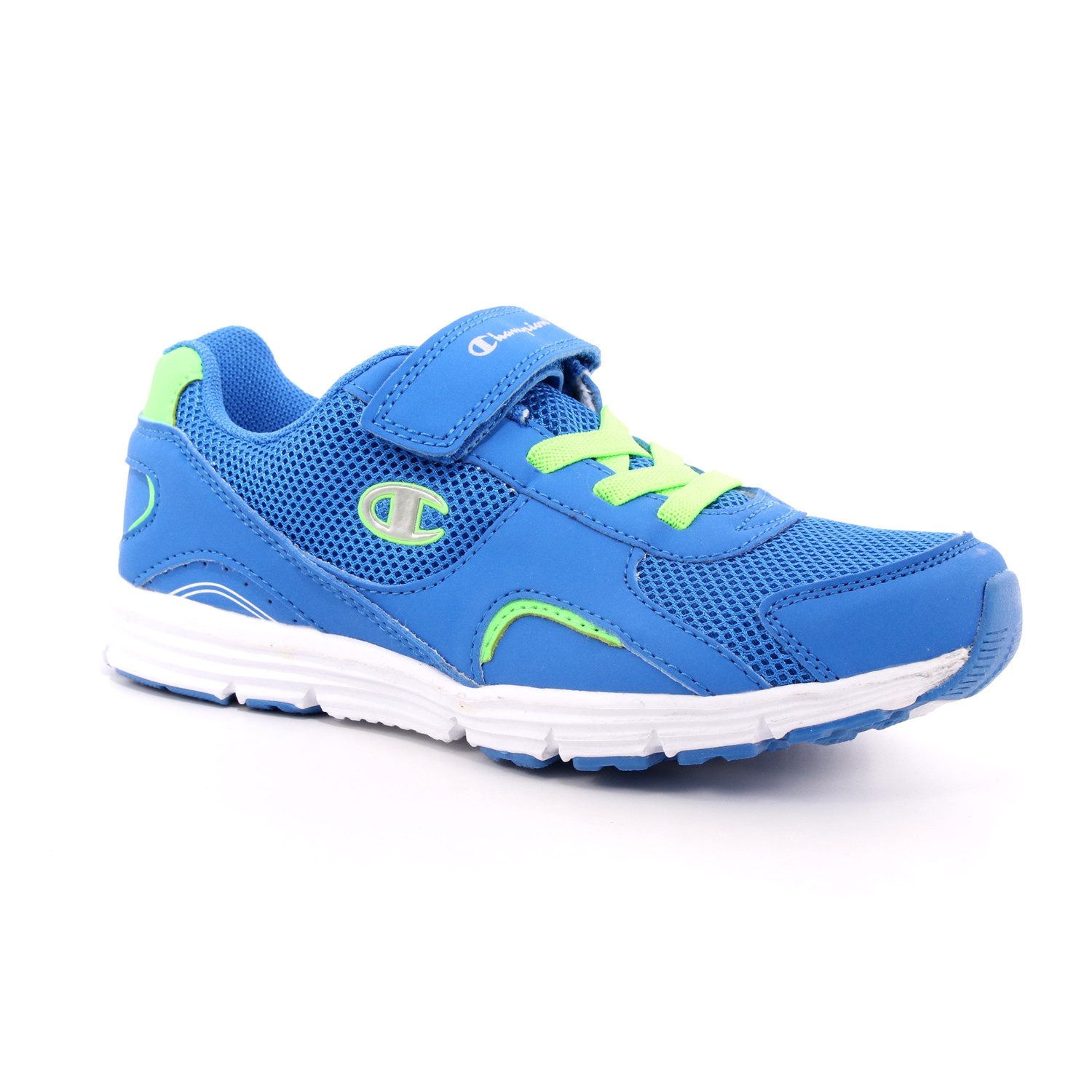 Scarpa Strappi + Elastico Champion Bambino Azzurro Scarpa Strappi + Elastico Champion Bambino Azzurro Scarpe 636 - S30236