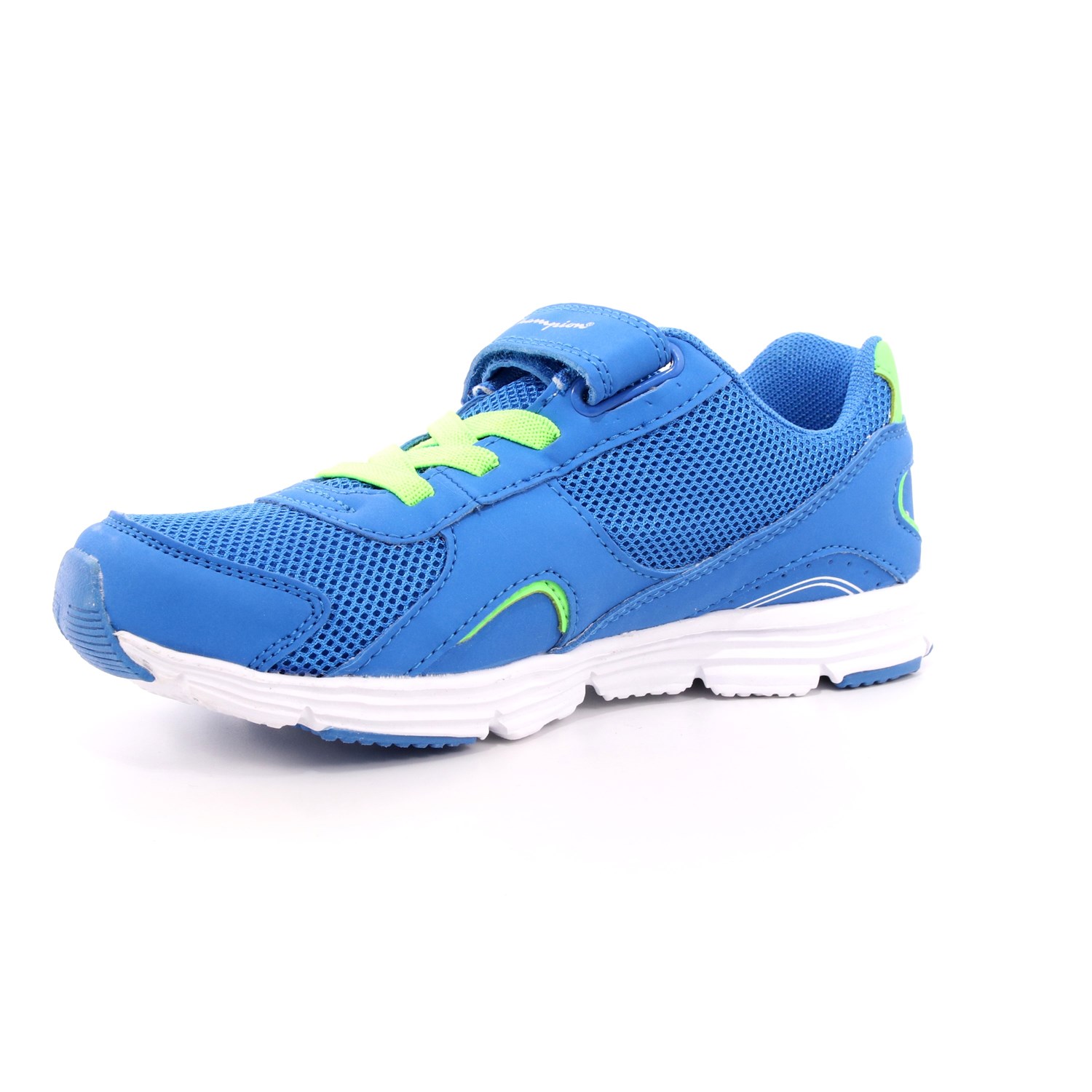 Scarpa Strappi + Elastico Champion Bambino Azzurro Scarpa Strappi + Elastico Champion Bambino Azzurro Scarpe 636 - S30236