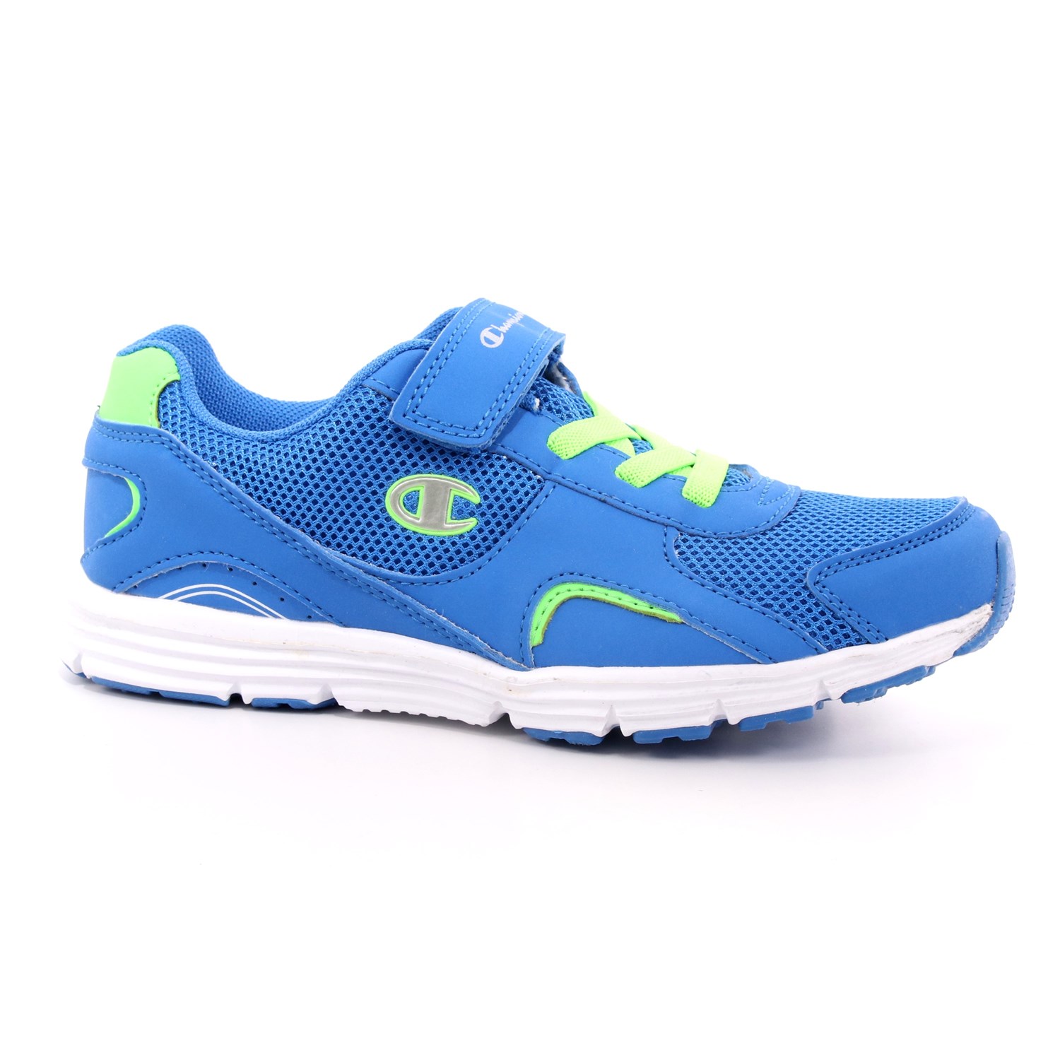 Scarpa Strappi + Elastico Champion Bambino Azzurro Scarpa Strappi + Elastico Champion Bambino Azzurro Scarpe 636 - S30236