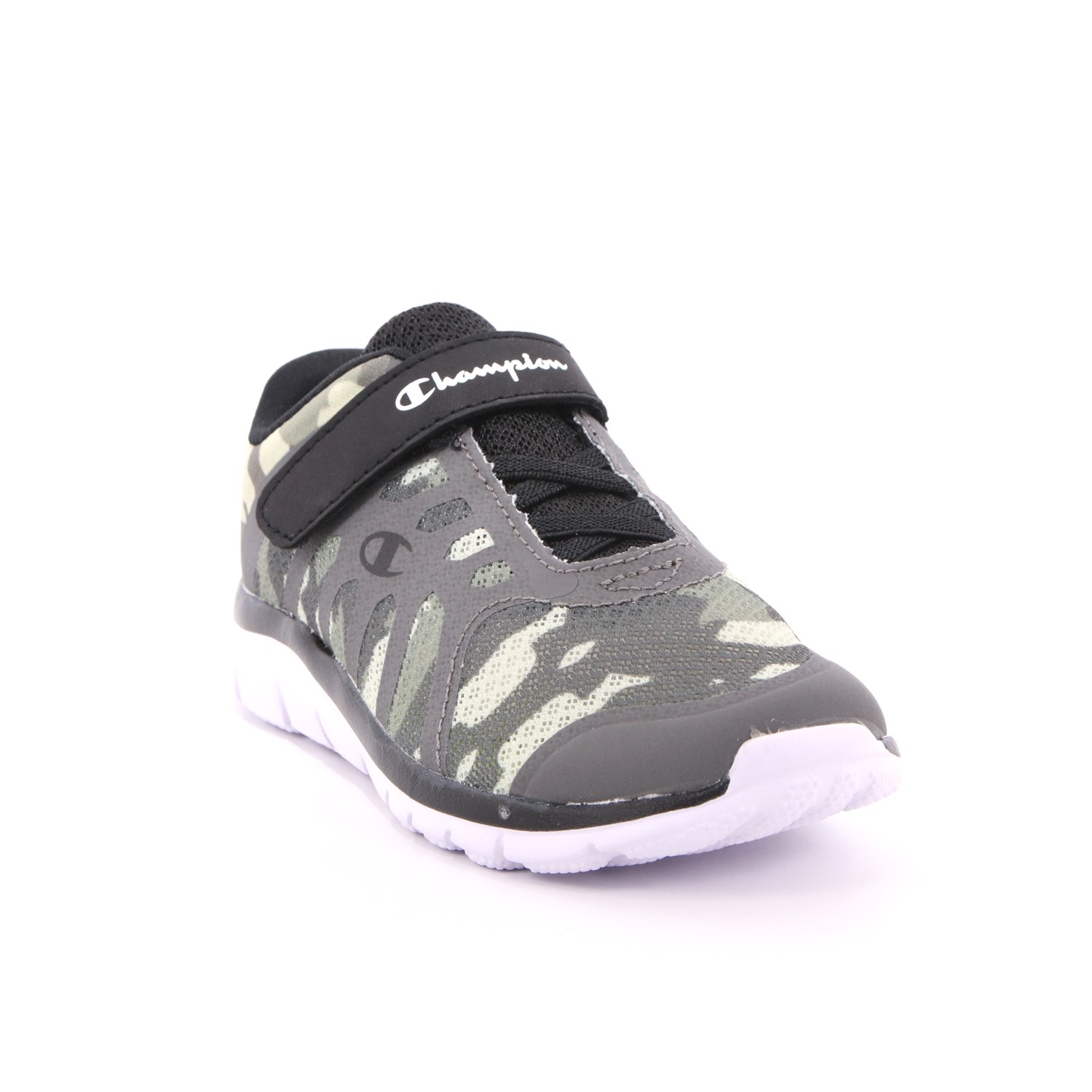 Scarpa Strappi + Elastico Champion Bambino Camuflage Scarpa Strappi + Elastico Champion Bambino Camuflage Scarpe 637 - S30906
