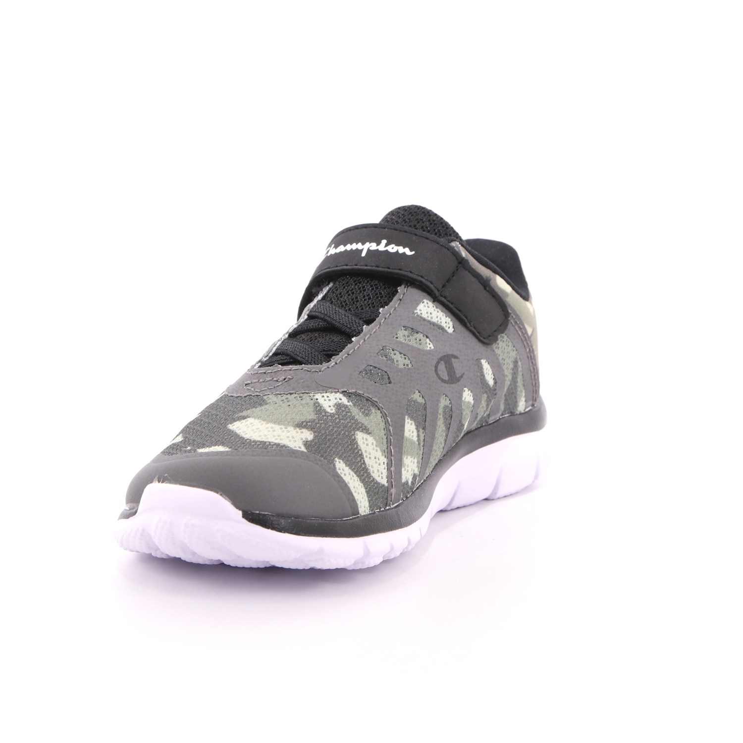Scarpa Strappi + Elastico Champion Bambino Camuflage Scarpa Strappi + Elastico Champion Bambino Camuflage Scarpe 637 - S30906